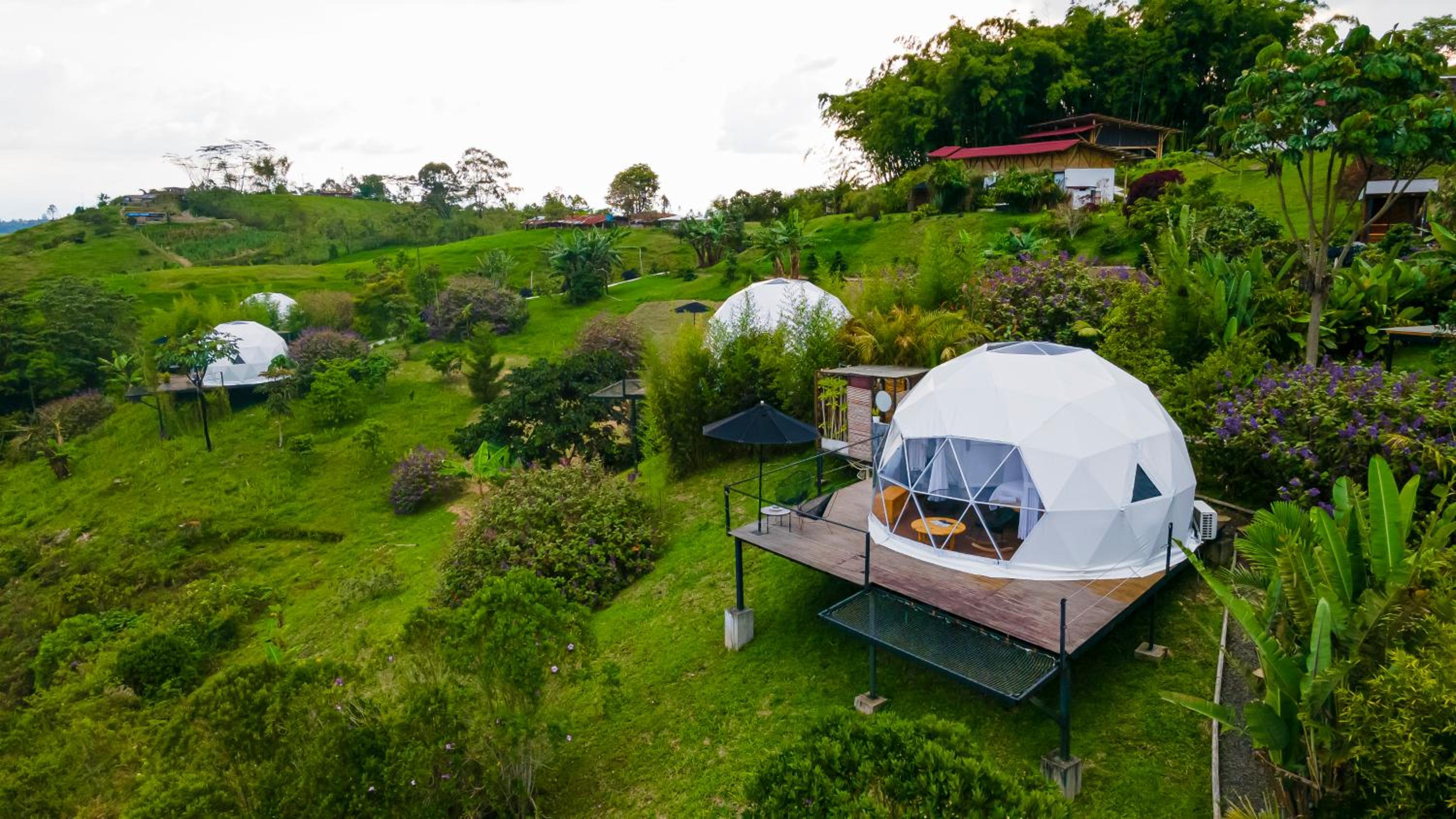 Glamping Tent with Bath photo 3