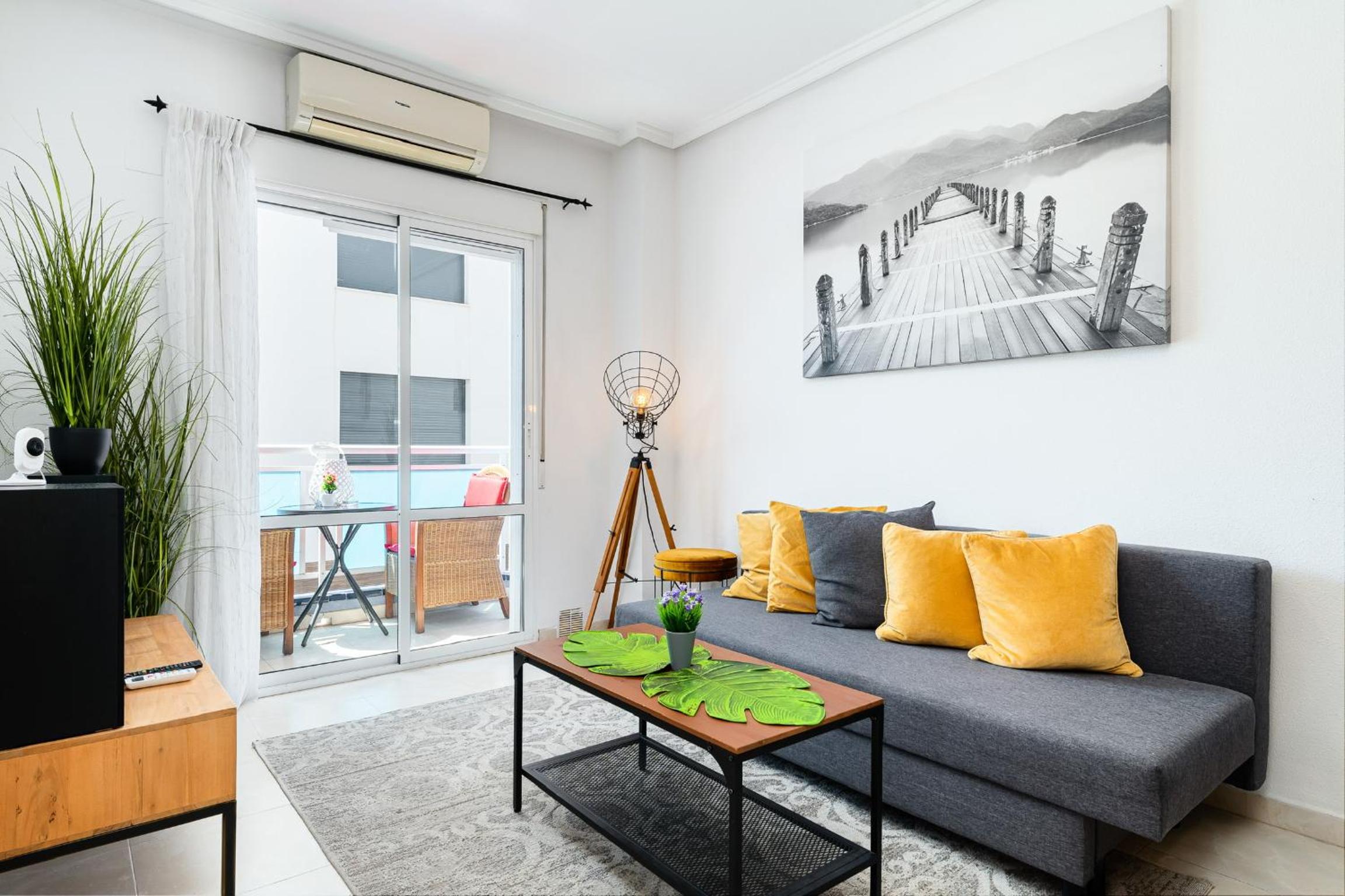 Apartamento de dos habitaciones