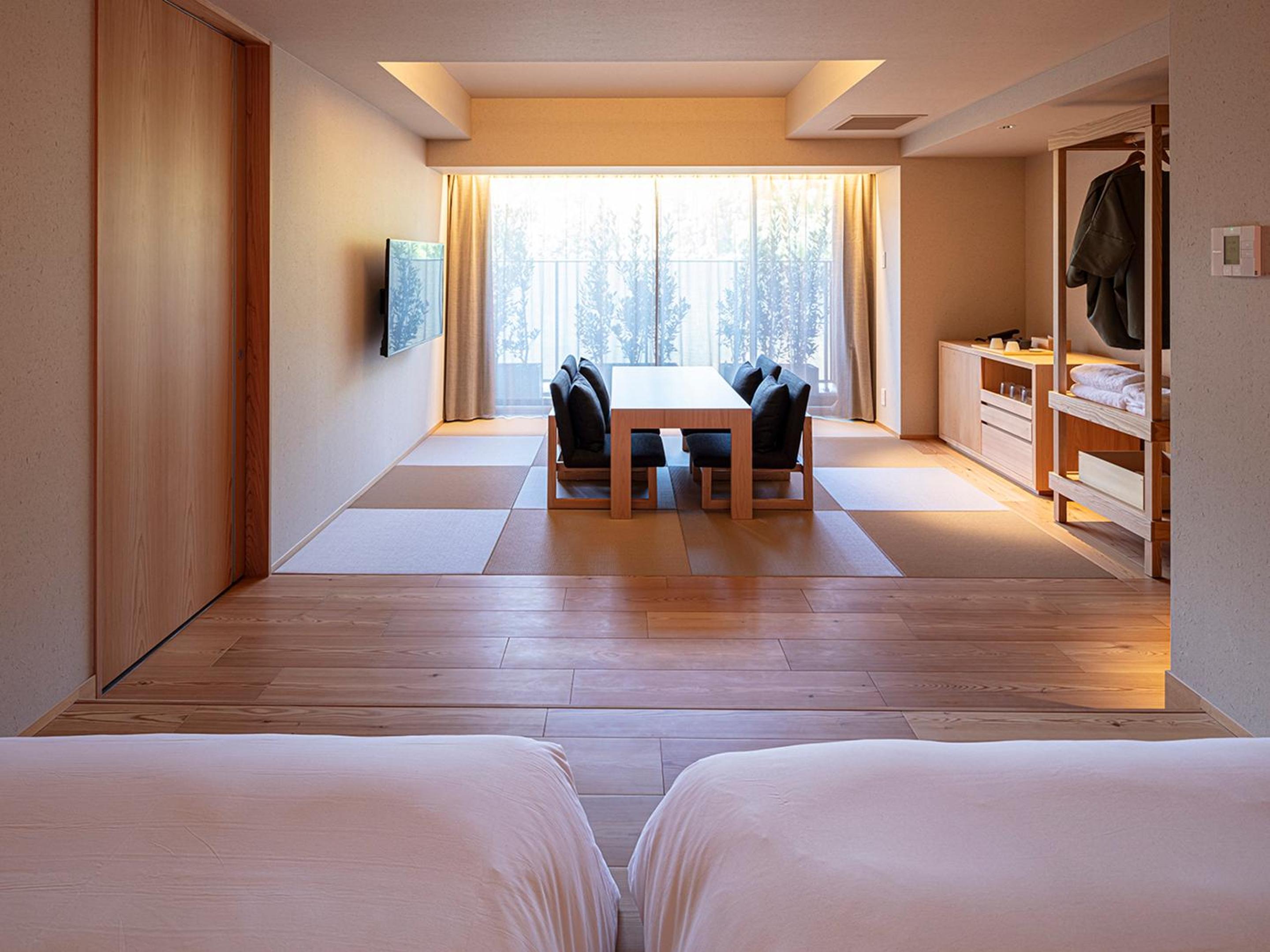 Forest Twin Room with Hot Spring - Photo 5