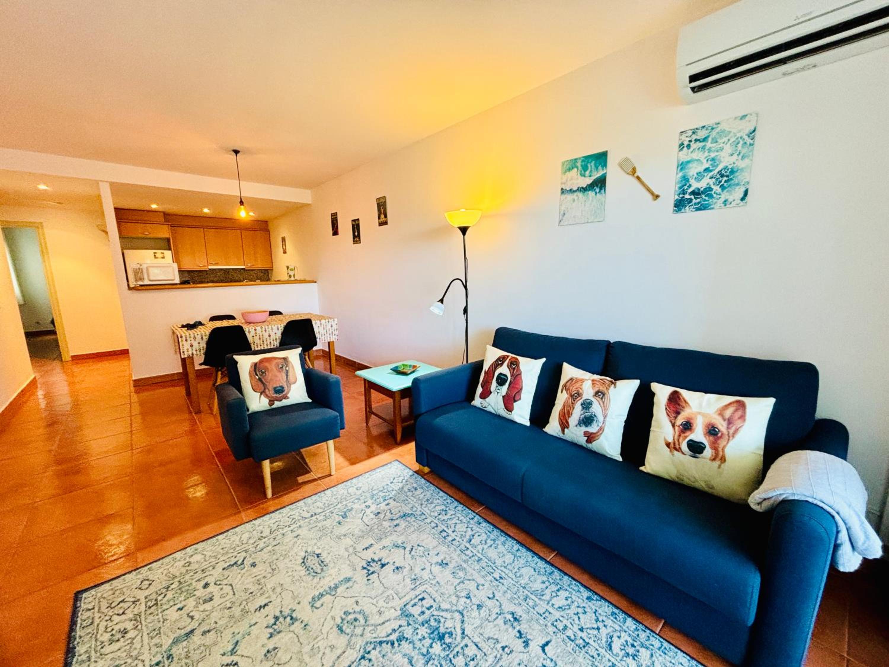 Apartamento de dos habitaciones