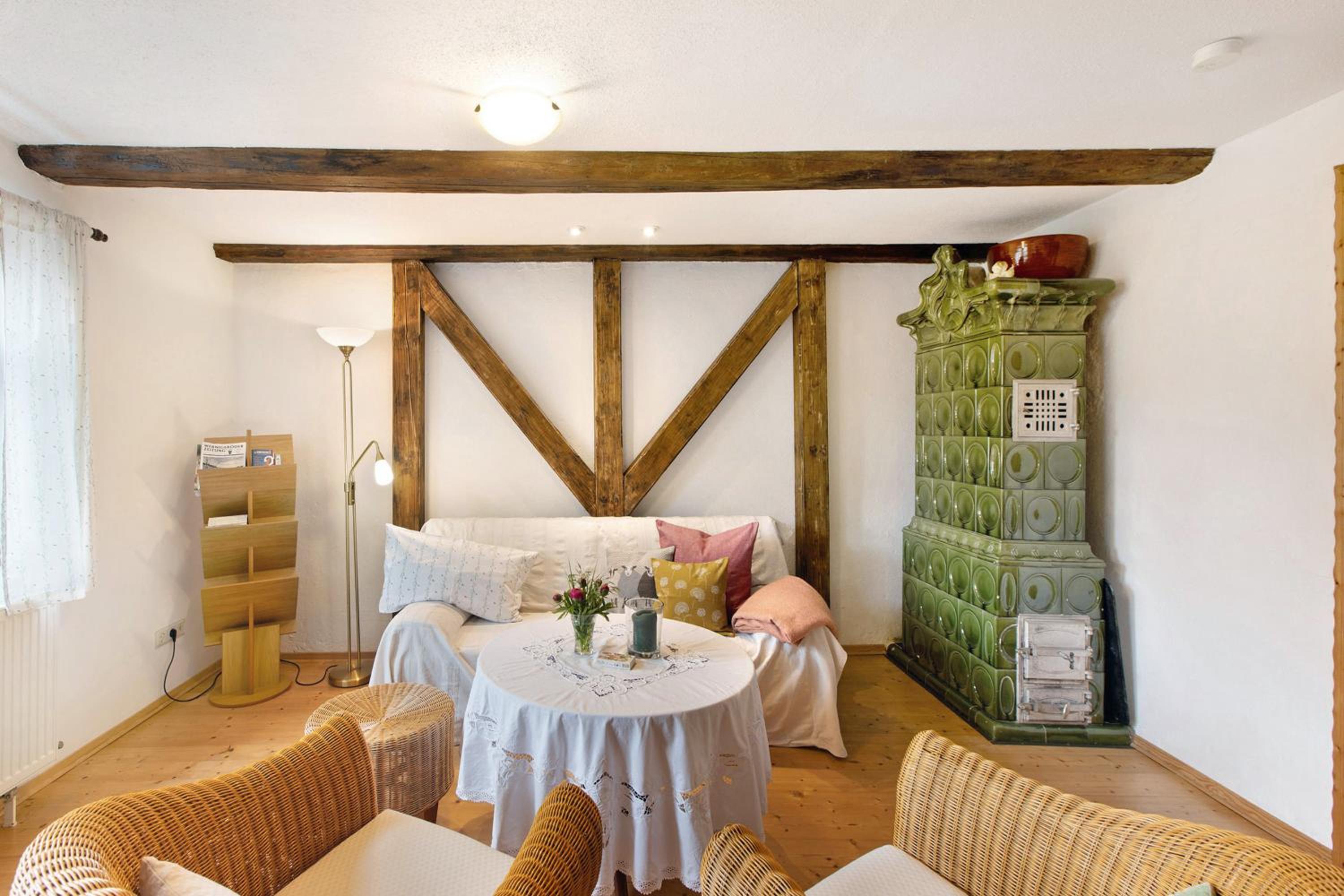 One-Bedroom Apartment with Garden View