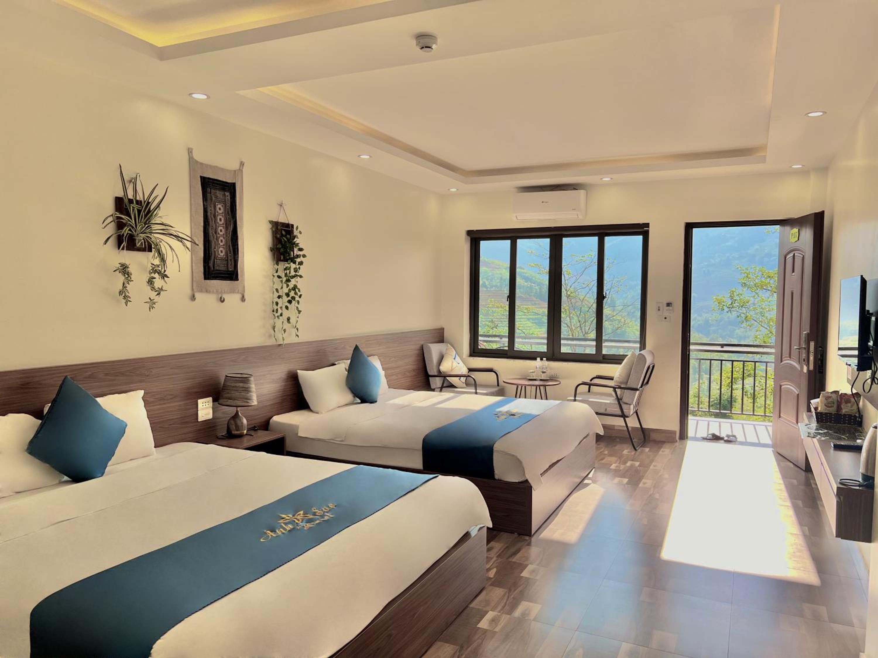 Family Room With Mountain View