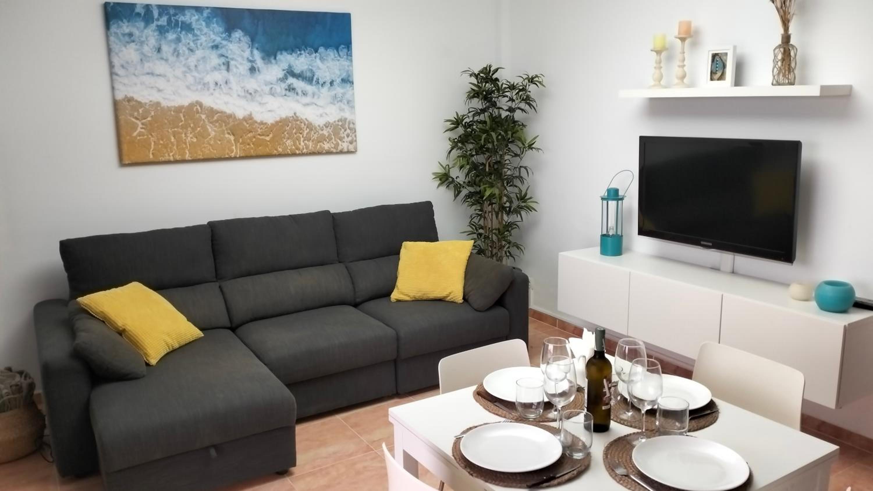 Apartamento de dos habitaciones