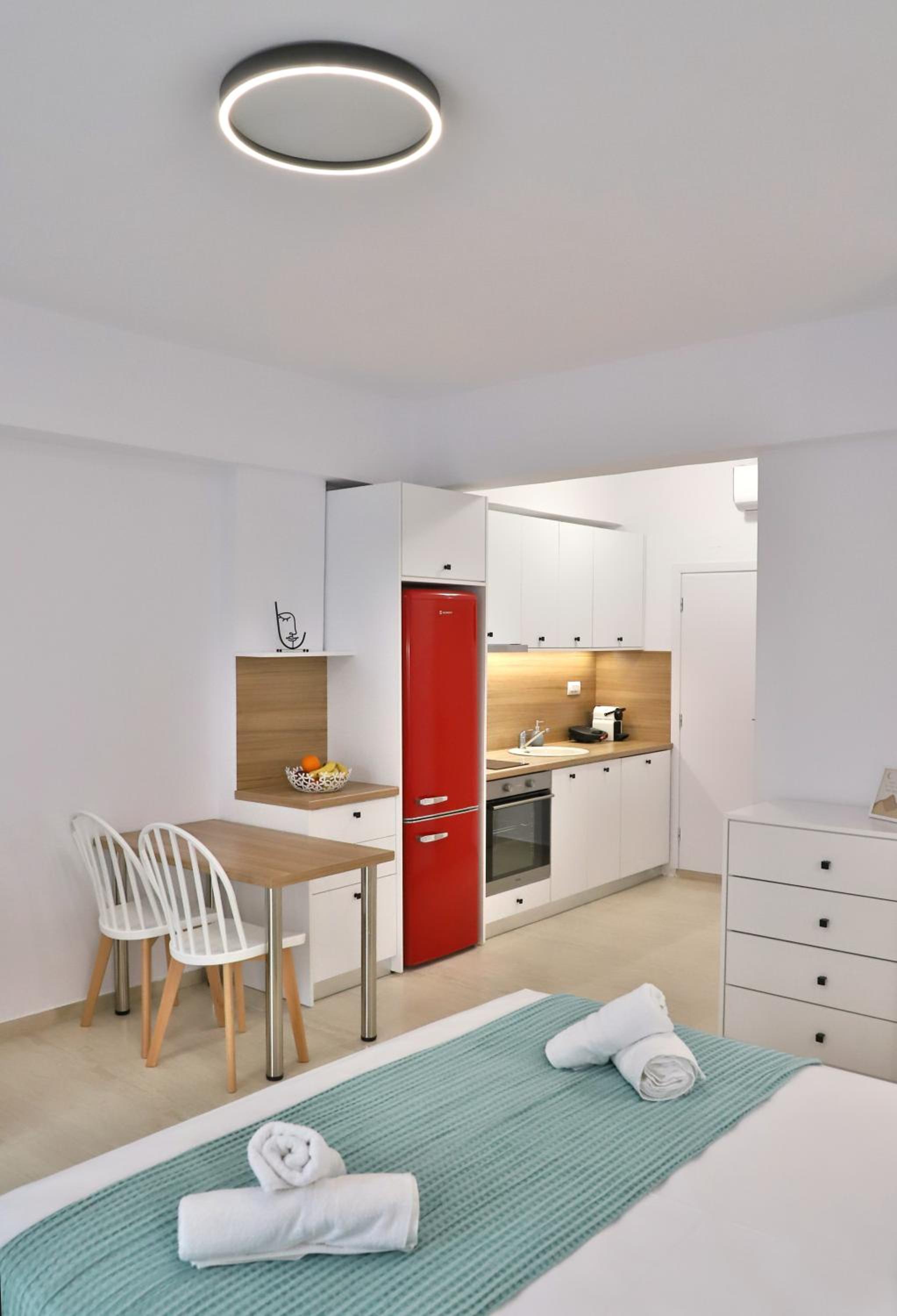 Studio Apartment with One Double Bed