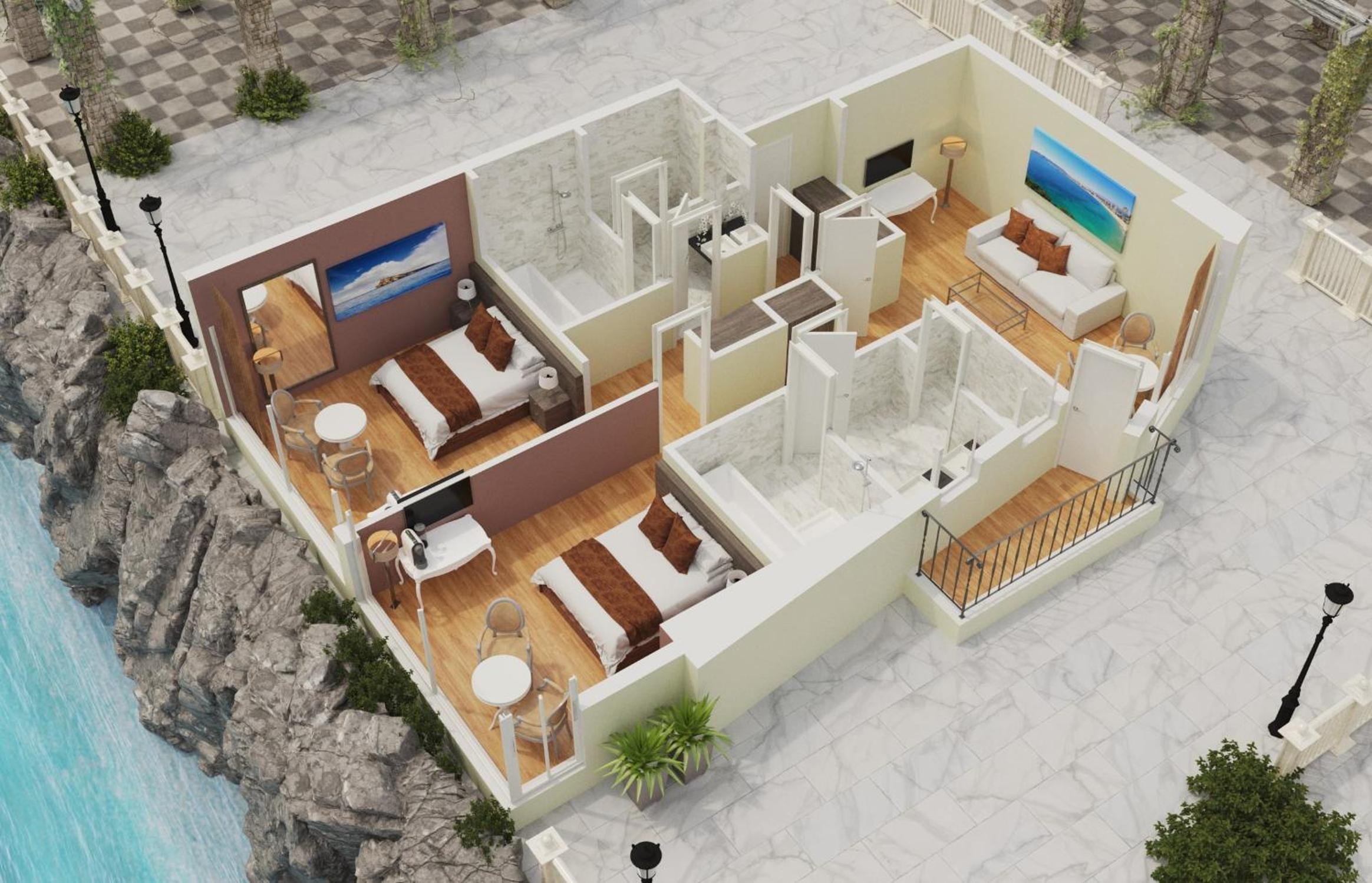 Deluxe Junior Suite with Sea View (2 adults) photo 3