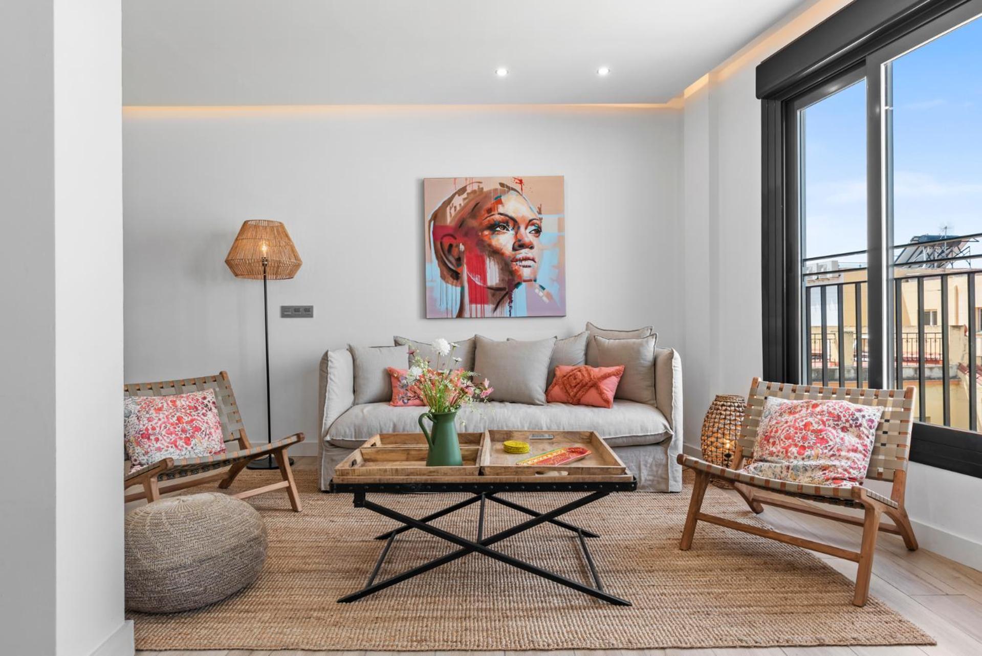Apartamento de dos habitaciones