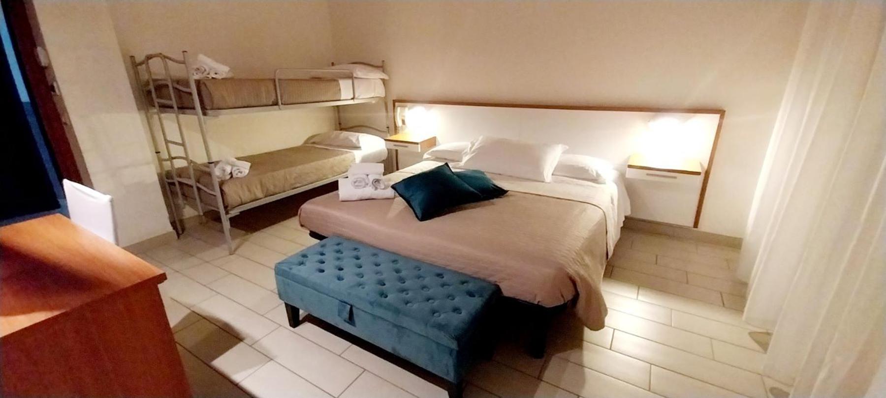 Quadruple Room with Balcony
