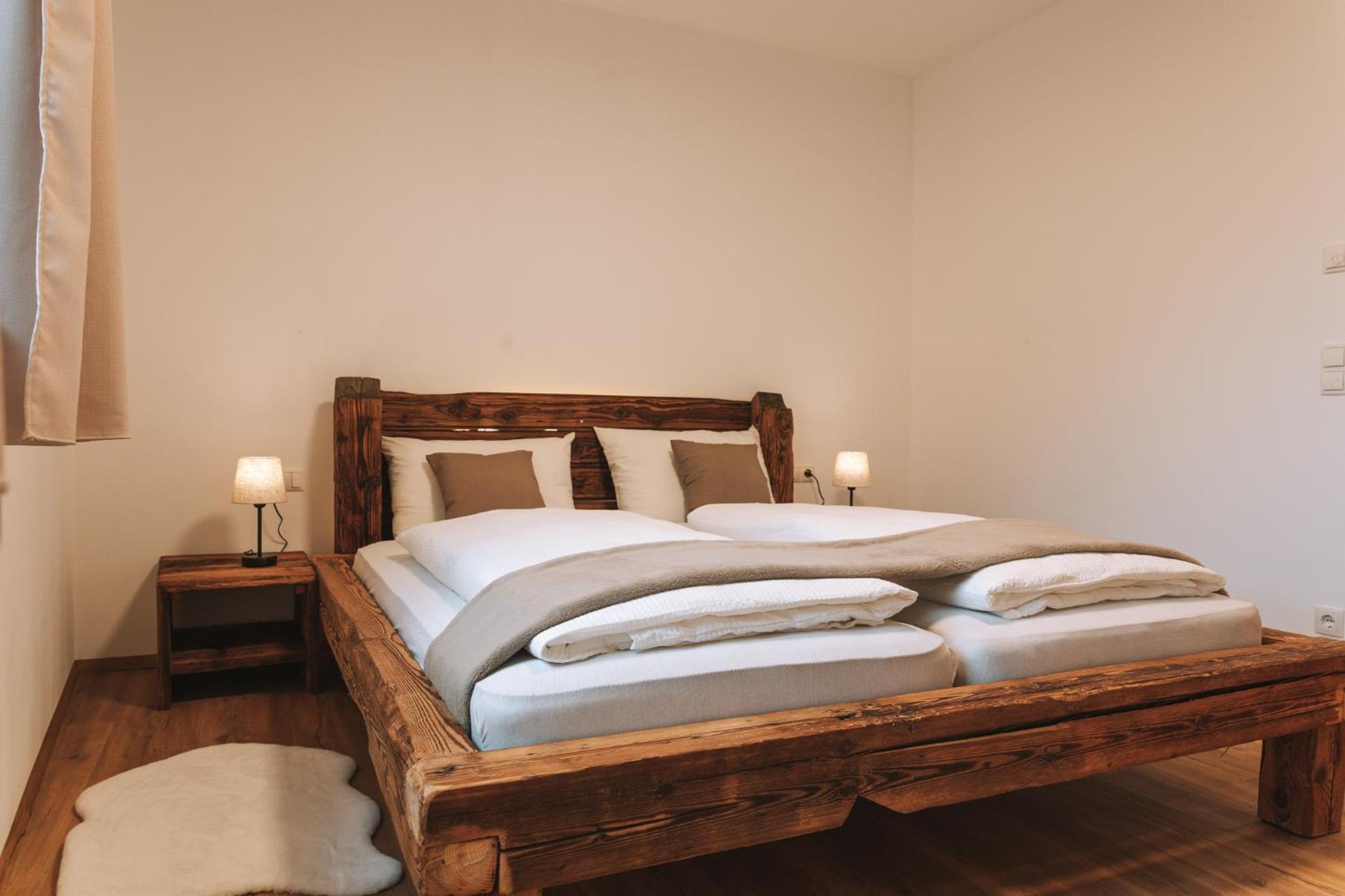 Two-Bedroom Deluxe Apartment with Garden View