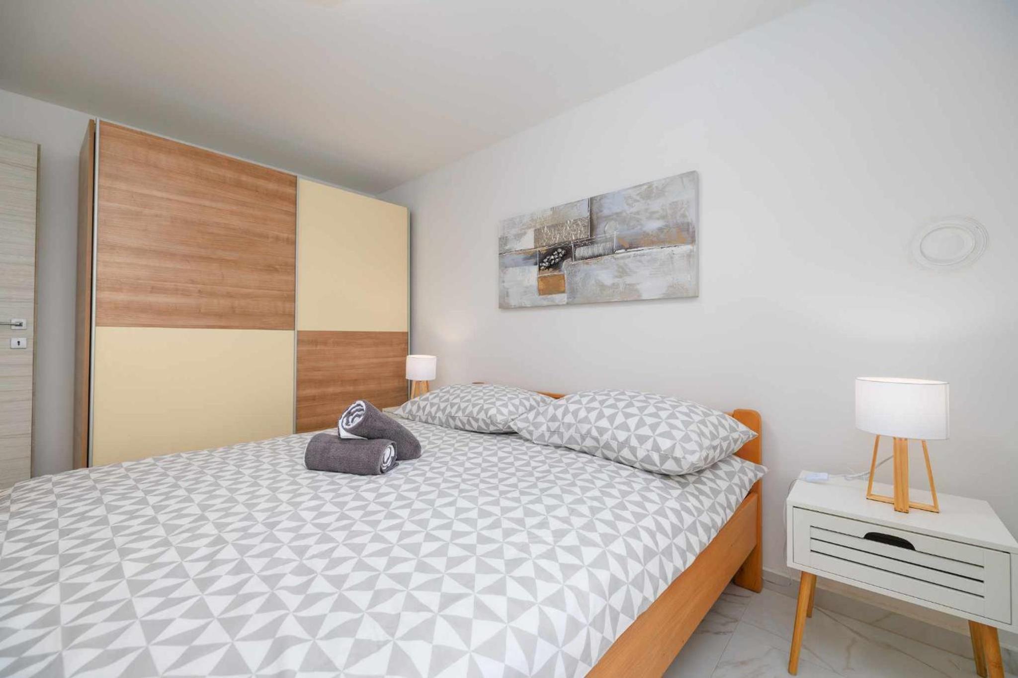 Two-Bedroom Apartment with Balcony and Terrace