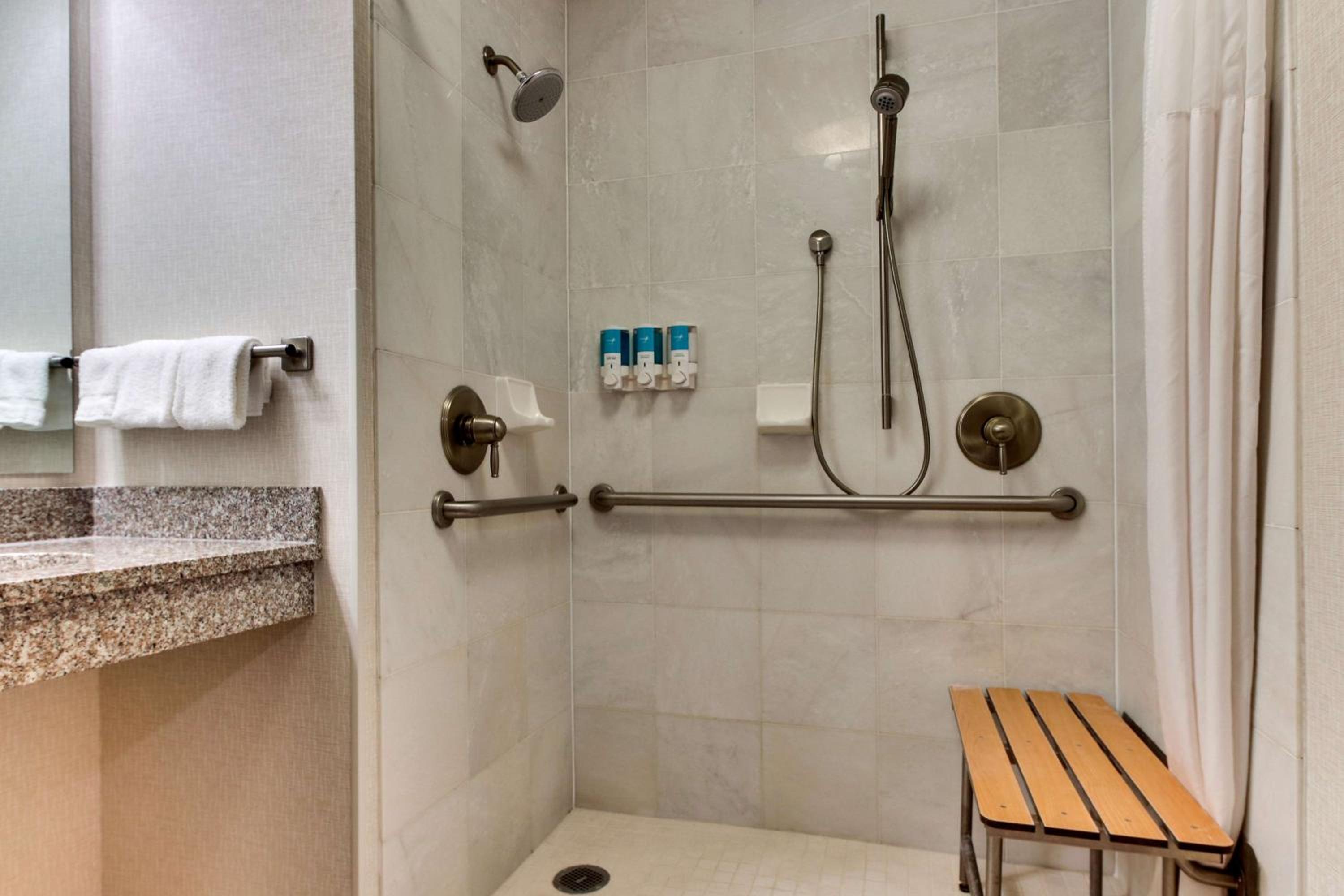Deluxe King Room - Accessible, Roll-in Shower
