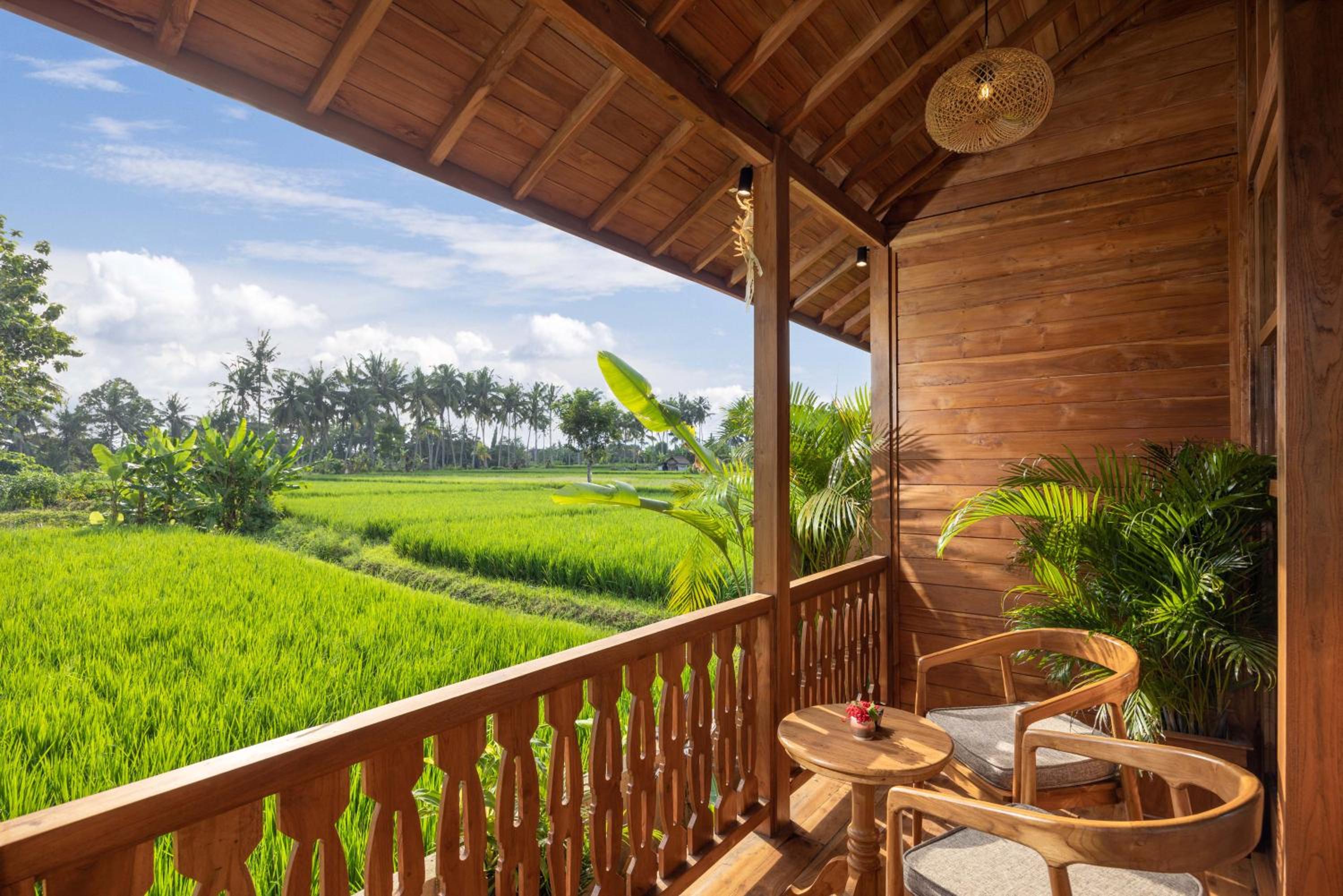 One-Bedroom Wooden Pool Villa with Rice Field View - Photo 3