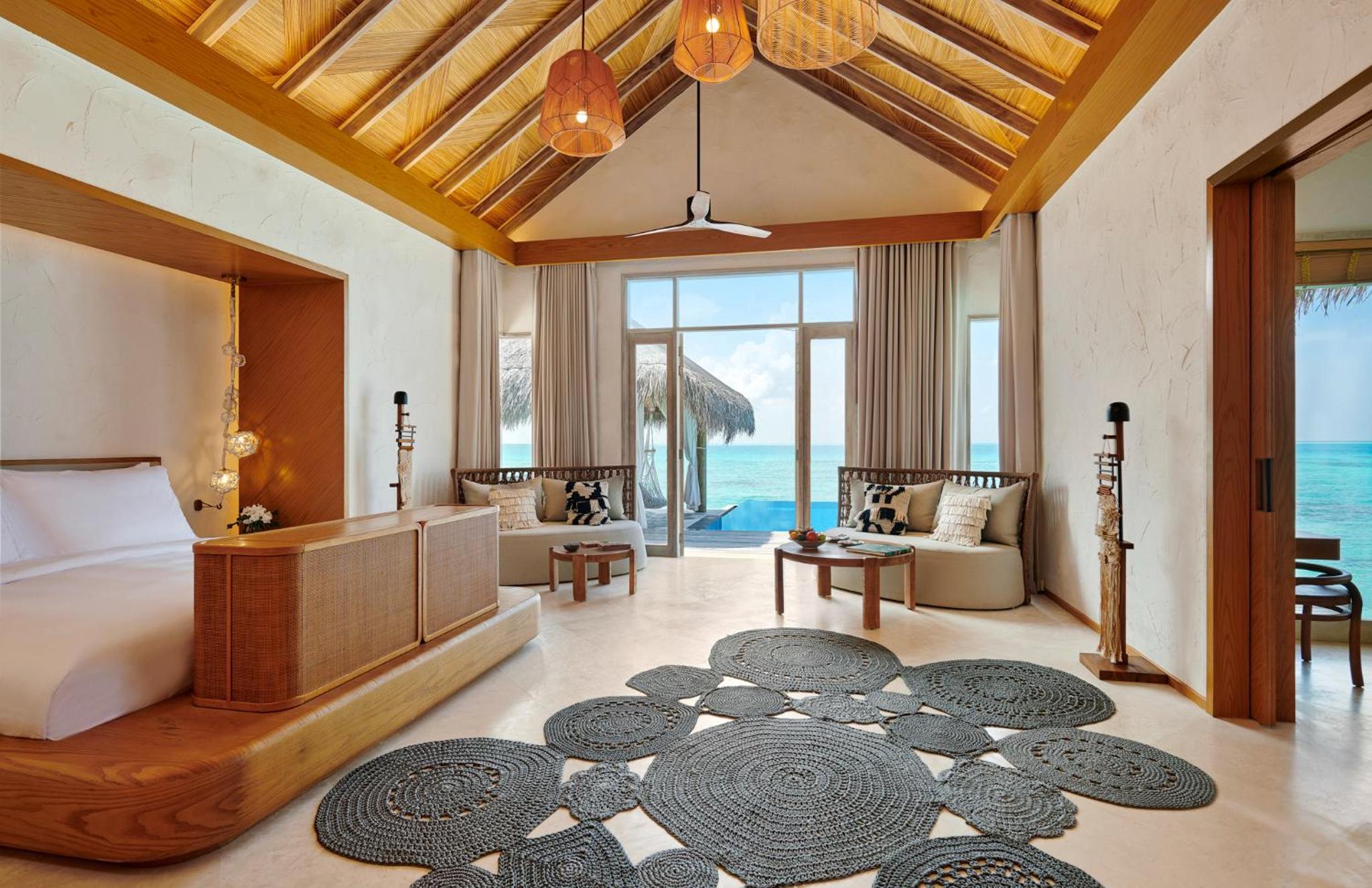Two Bedroom Sunset Water Villa with Pool