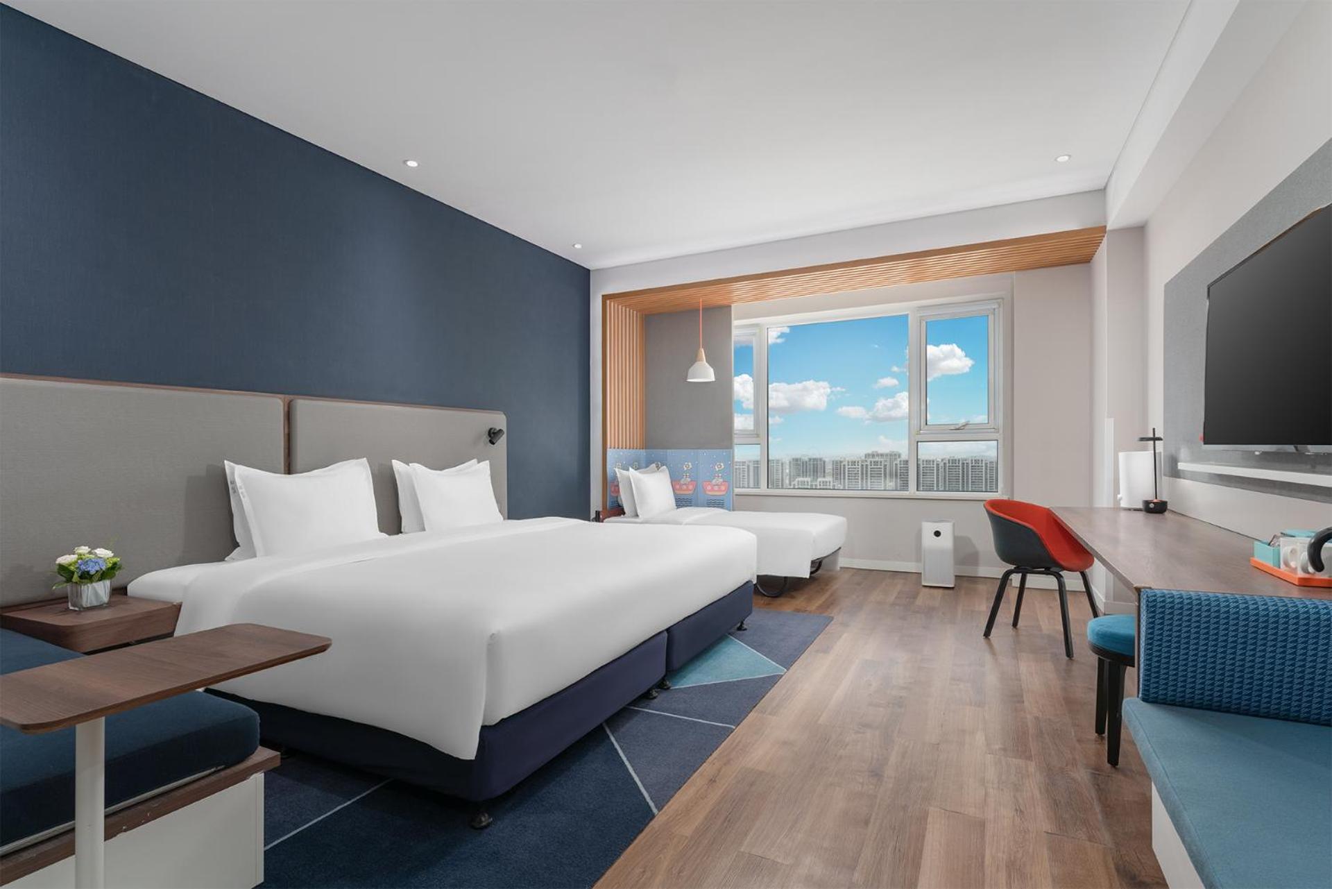 Standard Room with One King and One Twin Bed - City View - Photo 1