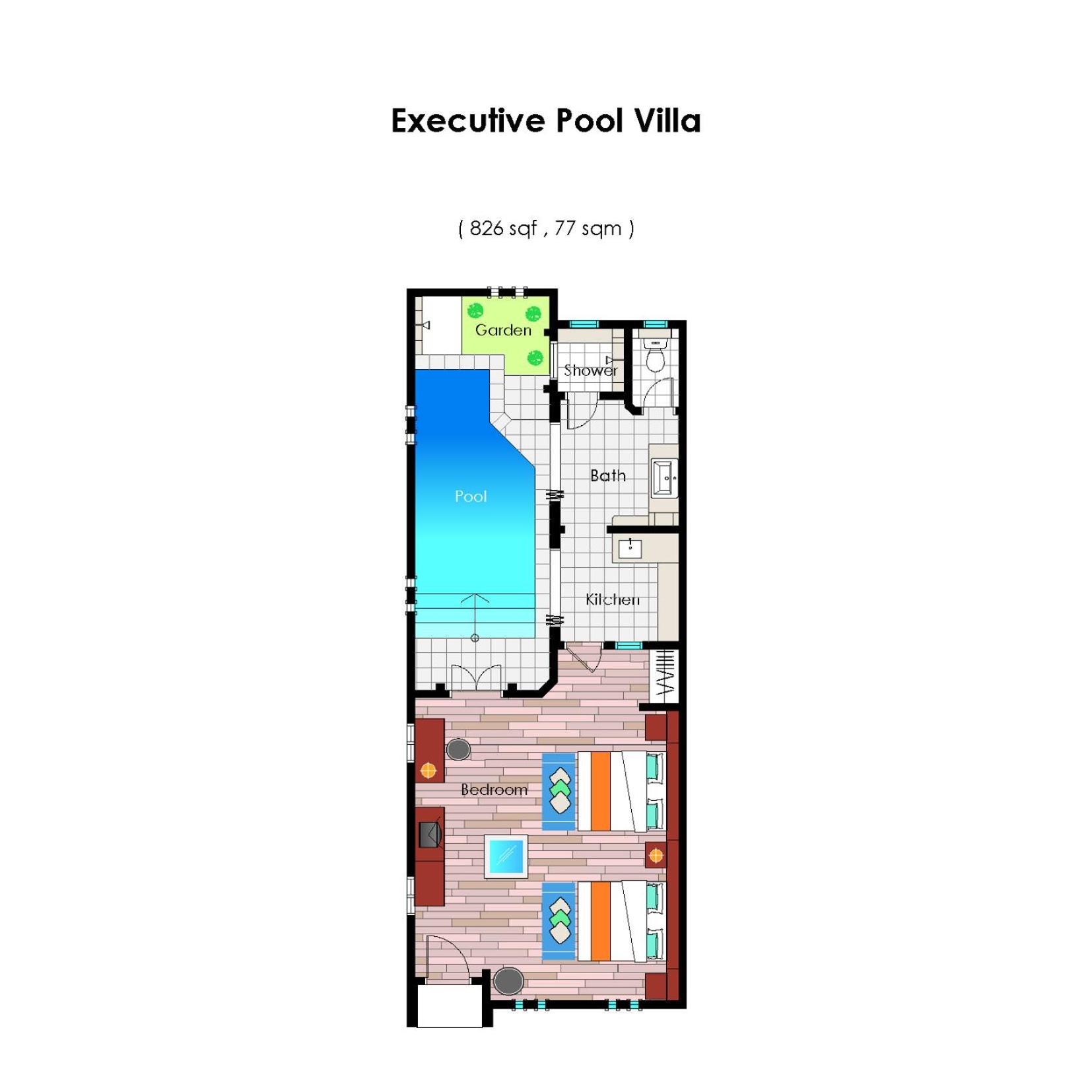 Executive Pool Villa - Photo 6