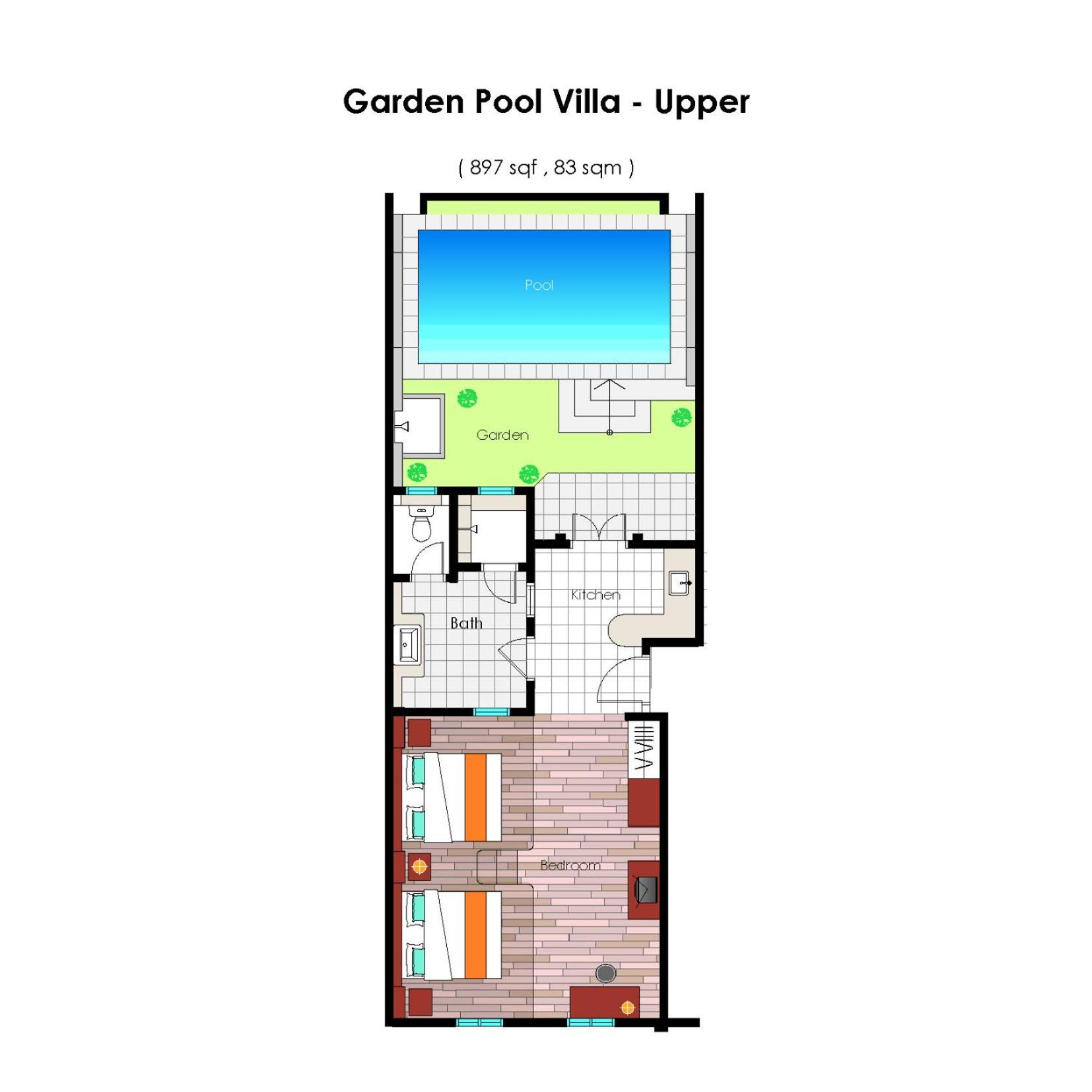 Garden Pool Villa (Upper) - Photo 3