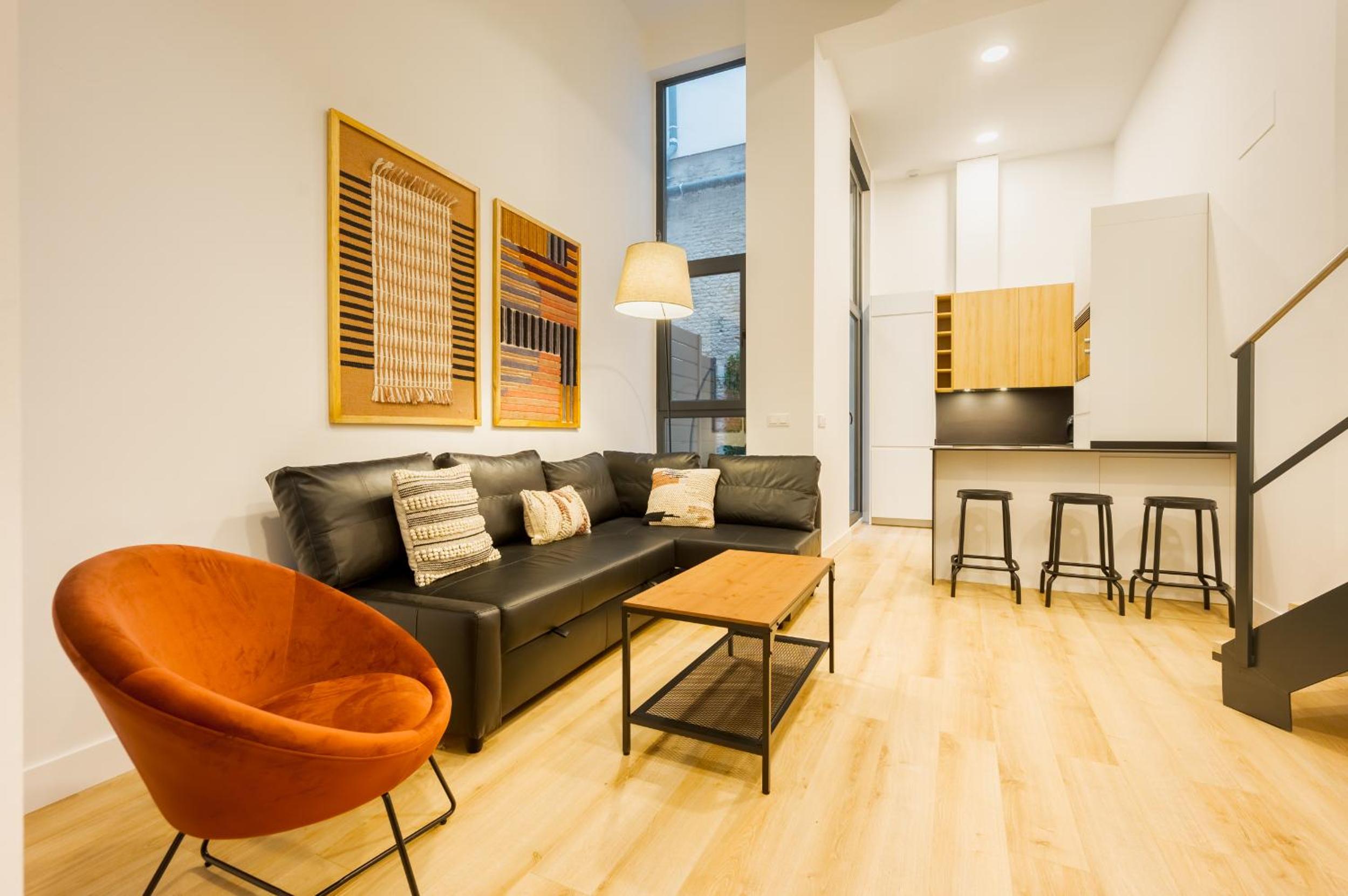 Apartamento de dos habitaciones