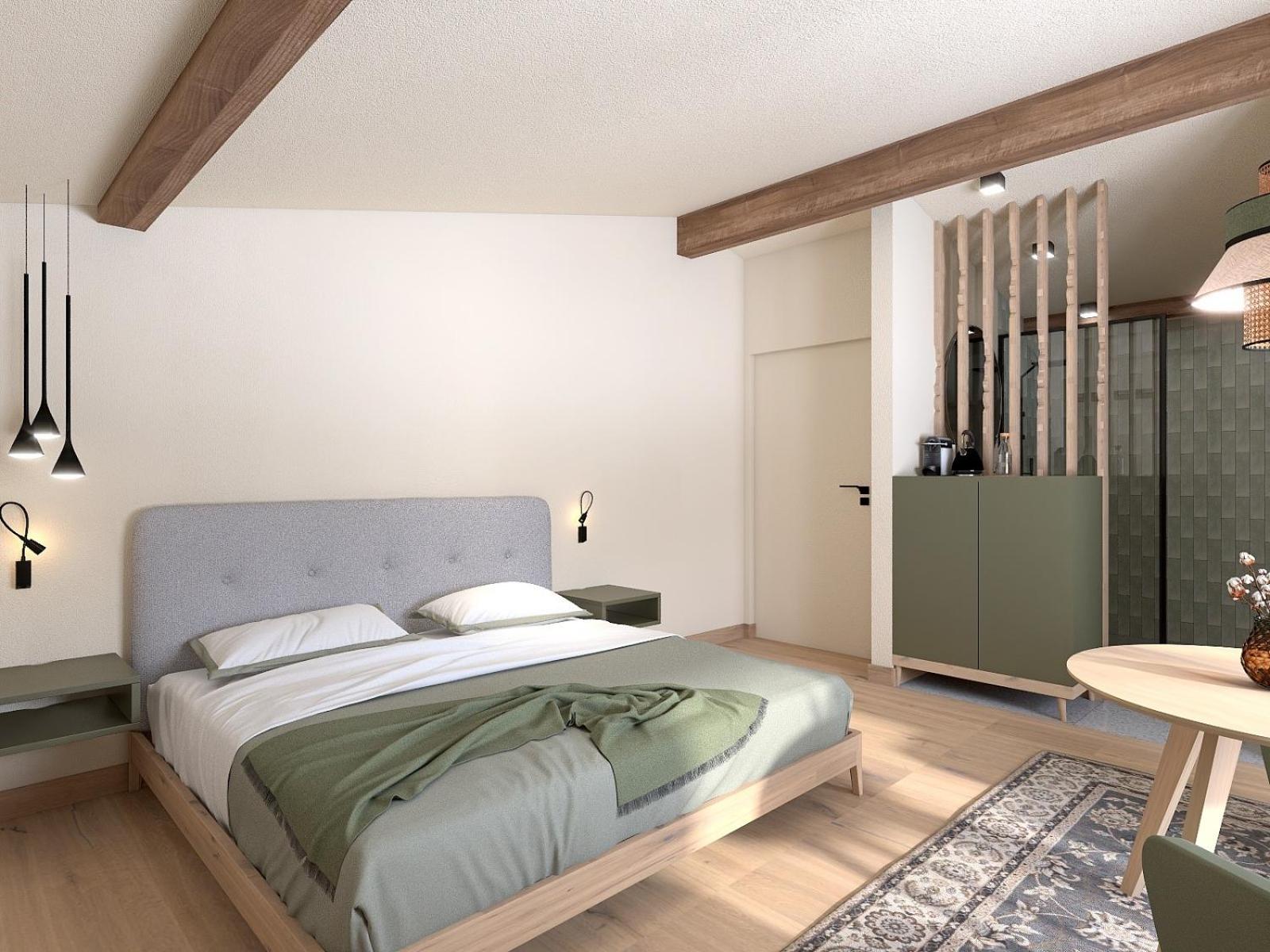 Double Room with Mountain View