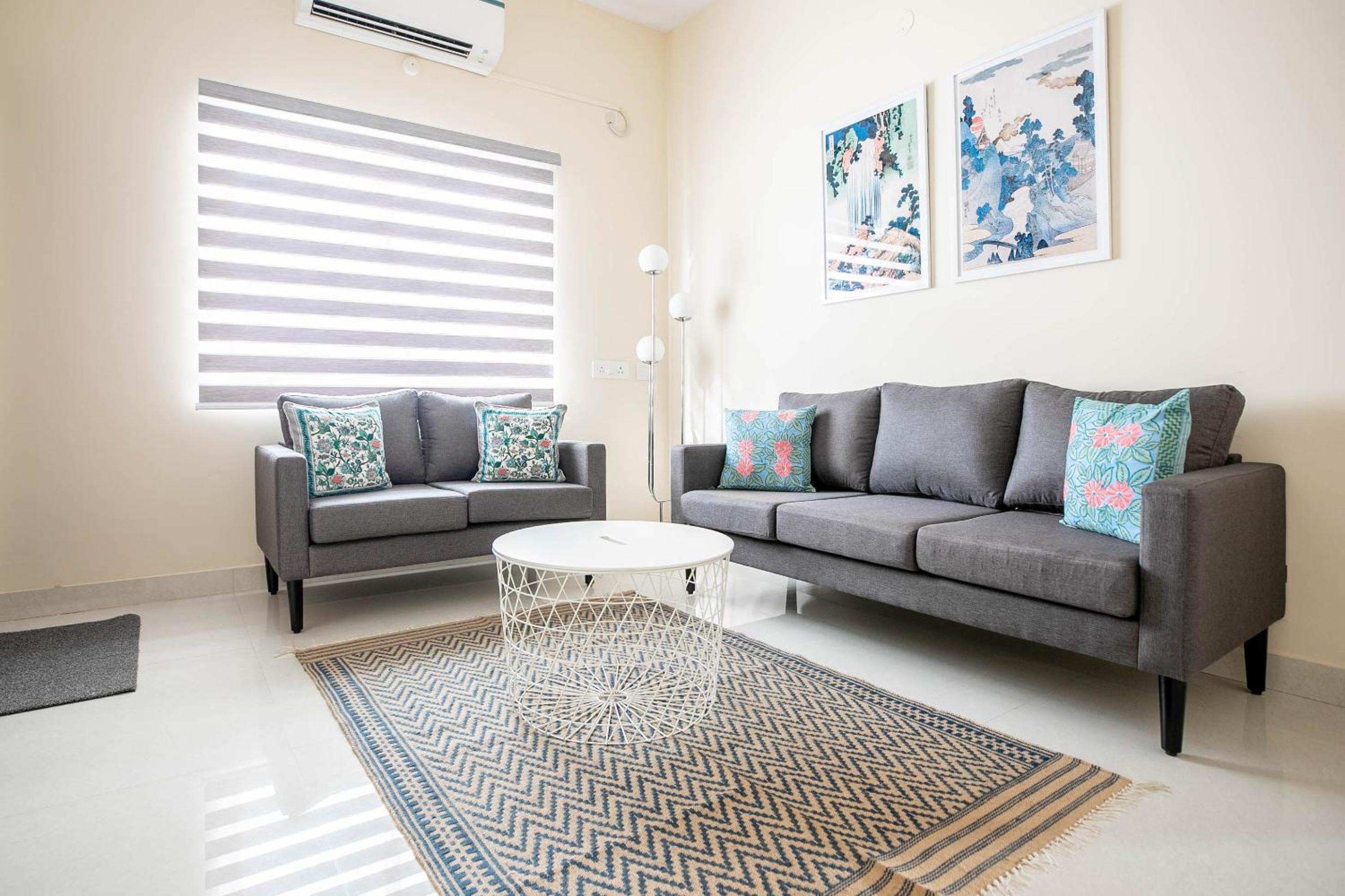 Two-Bedroom Apartment with Balcony