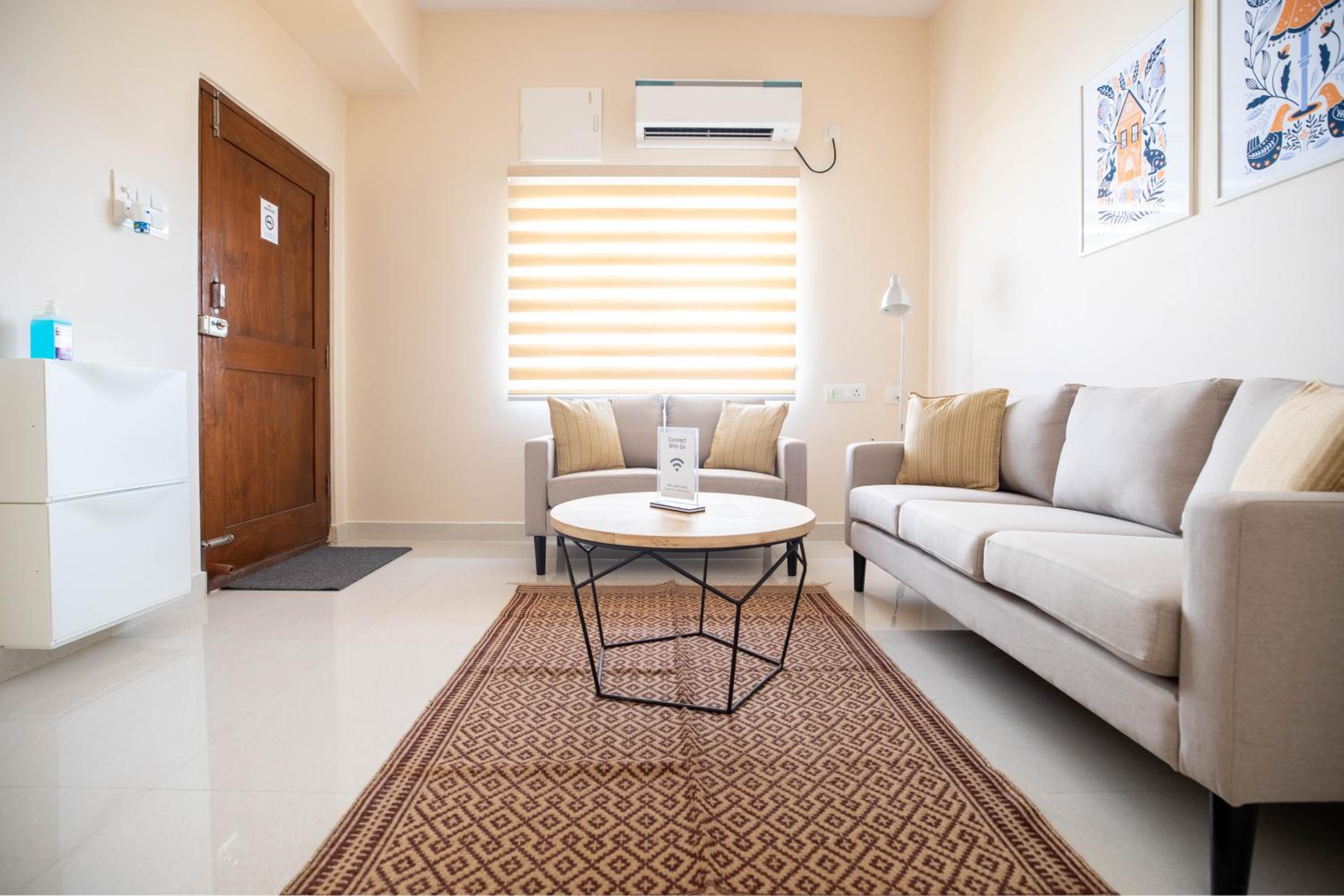 Two-Bedroom Apartment with Balcony