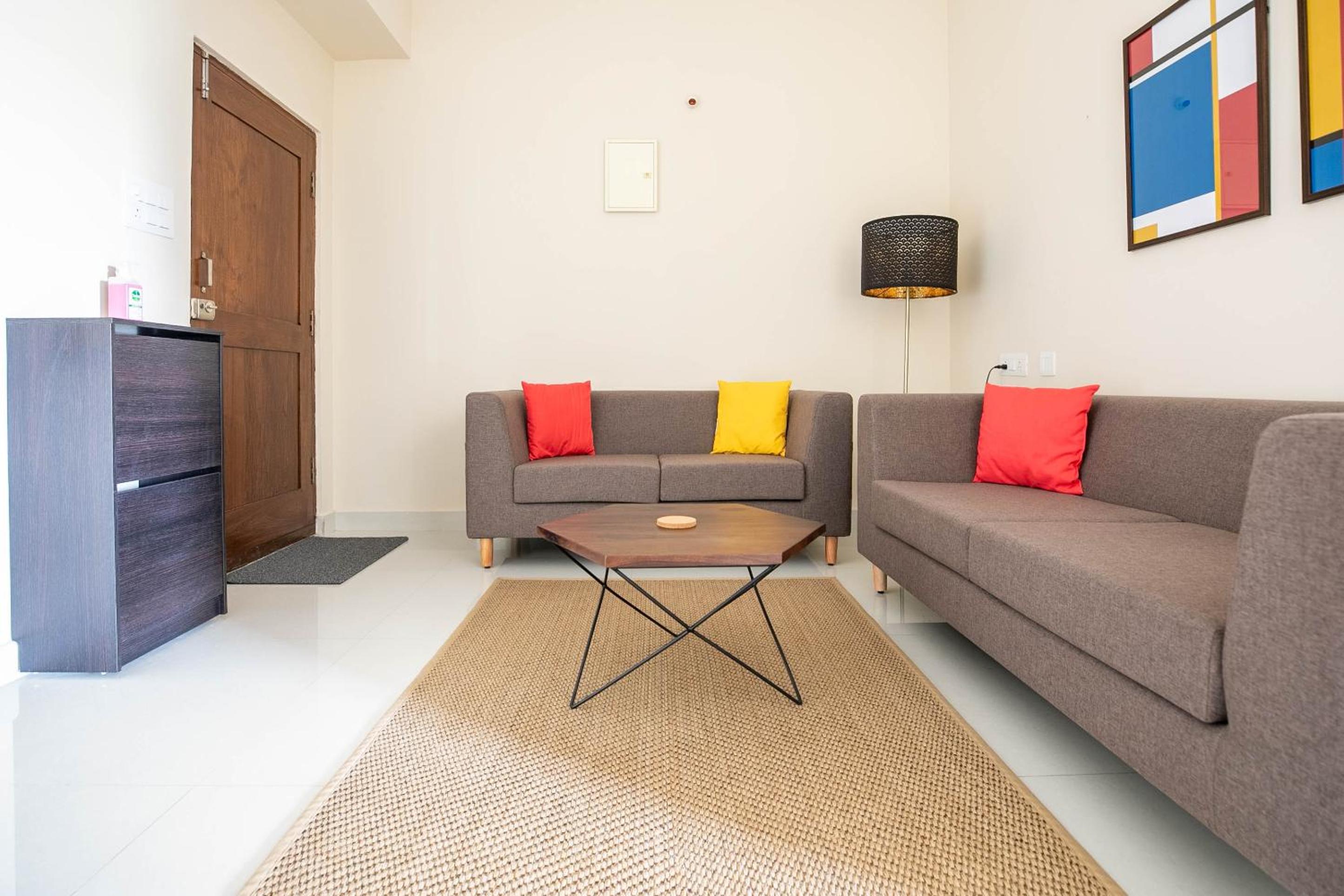 Two-Bedroom Apartment with Balcony