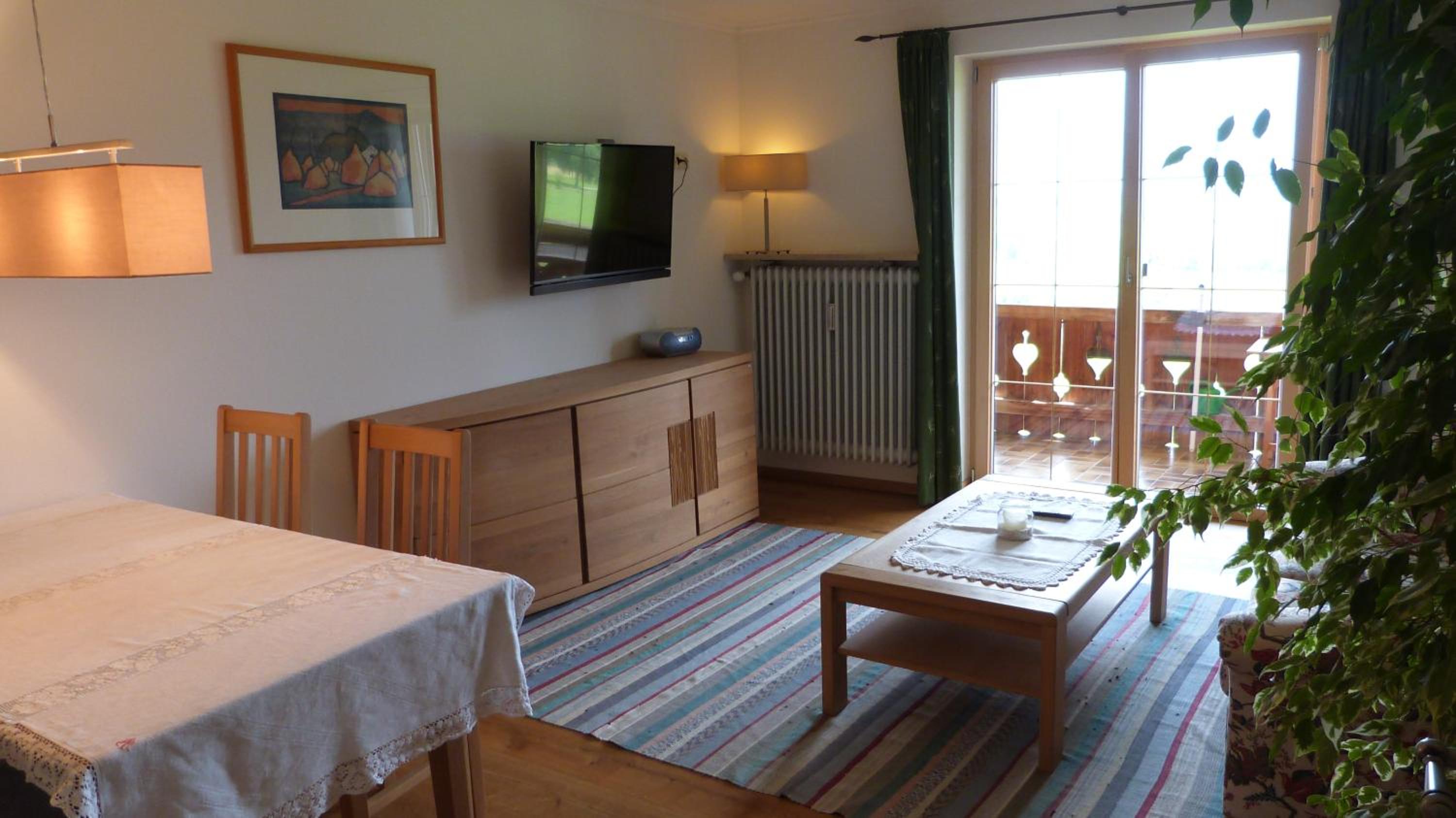 One-Bedroom Apartment with Balcony and Mountain View   photo 1