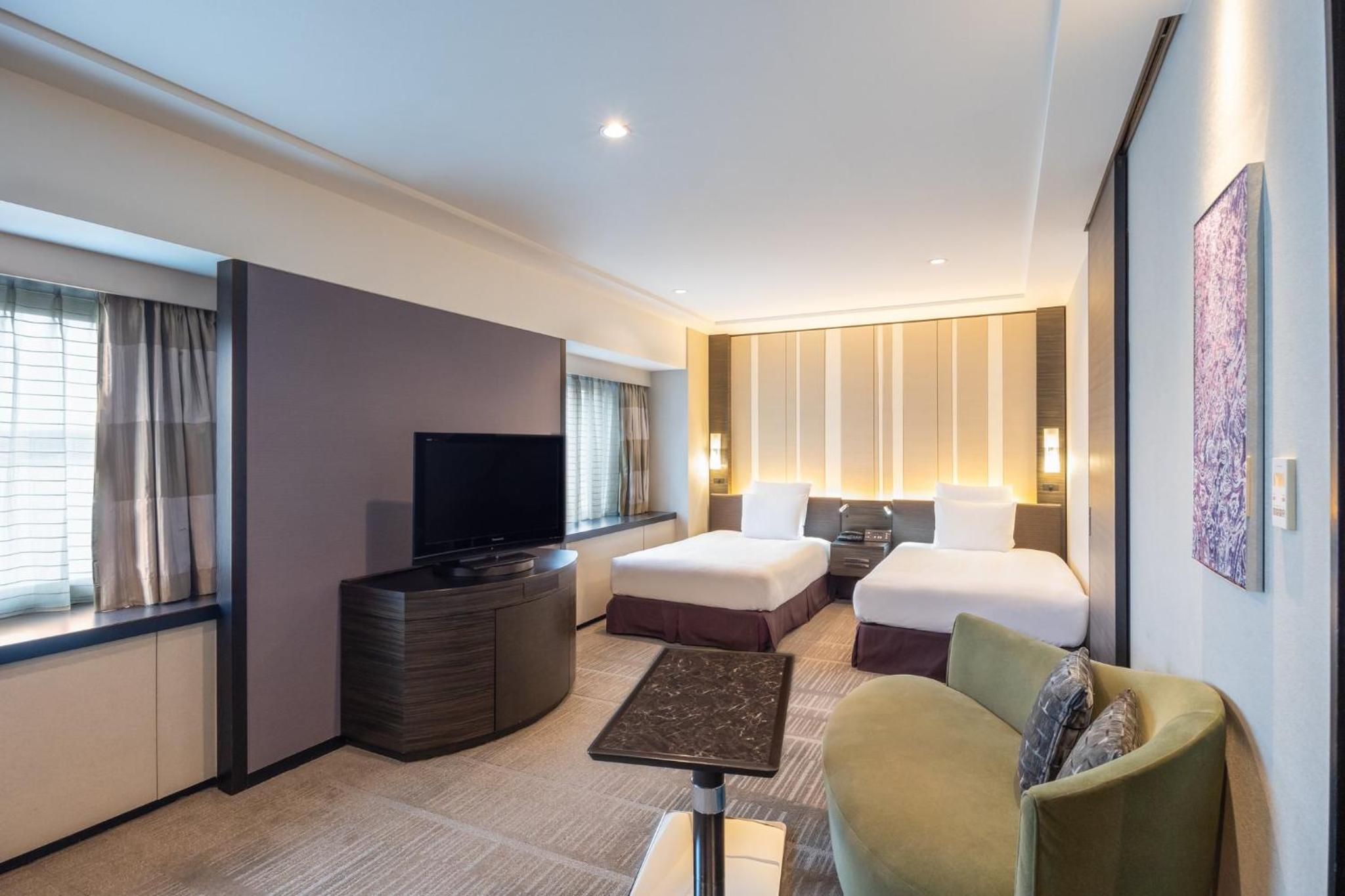 Premium Room with Two Single Beds - High Floor/Lounge Access - Photo 2