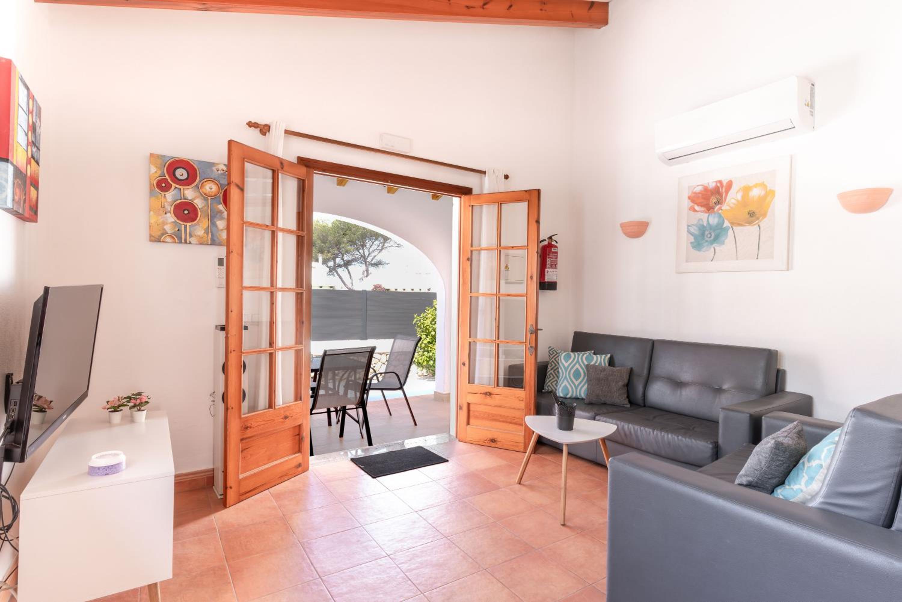 Villa con vistas al jardín