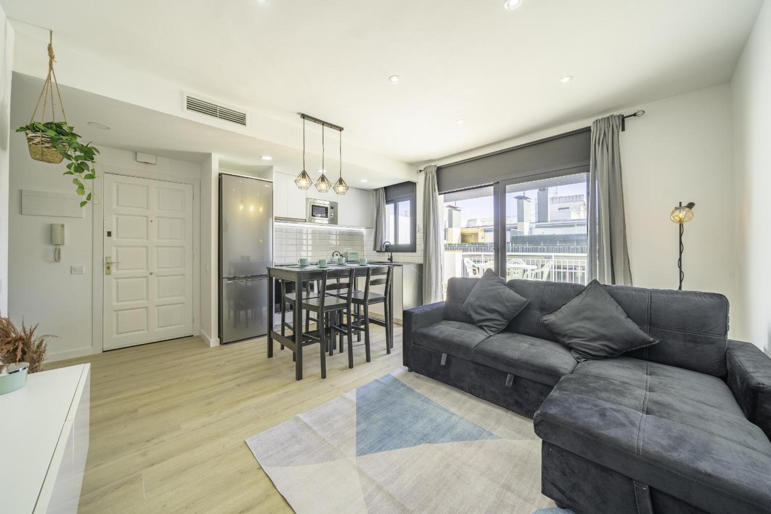 Apartamento de Dos Habitaciones con Terraza