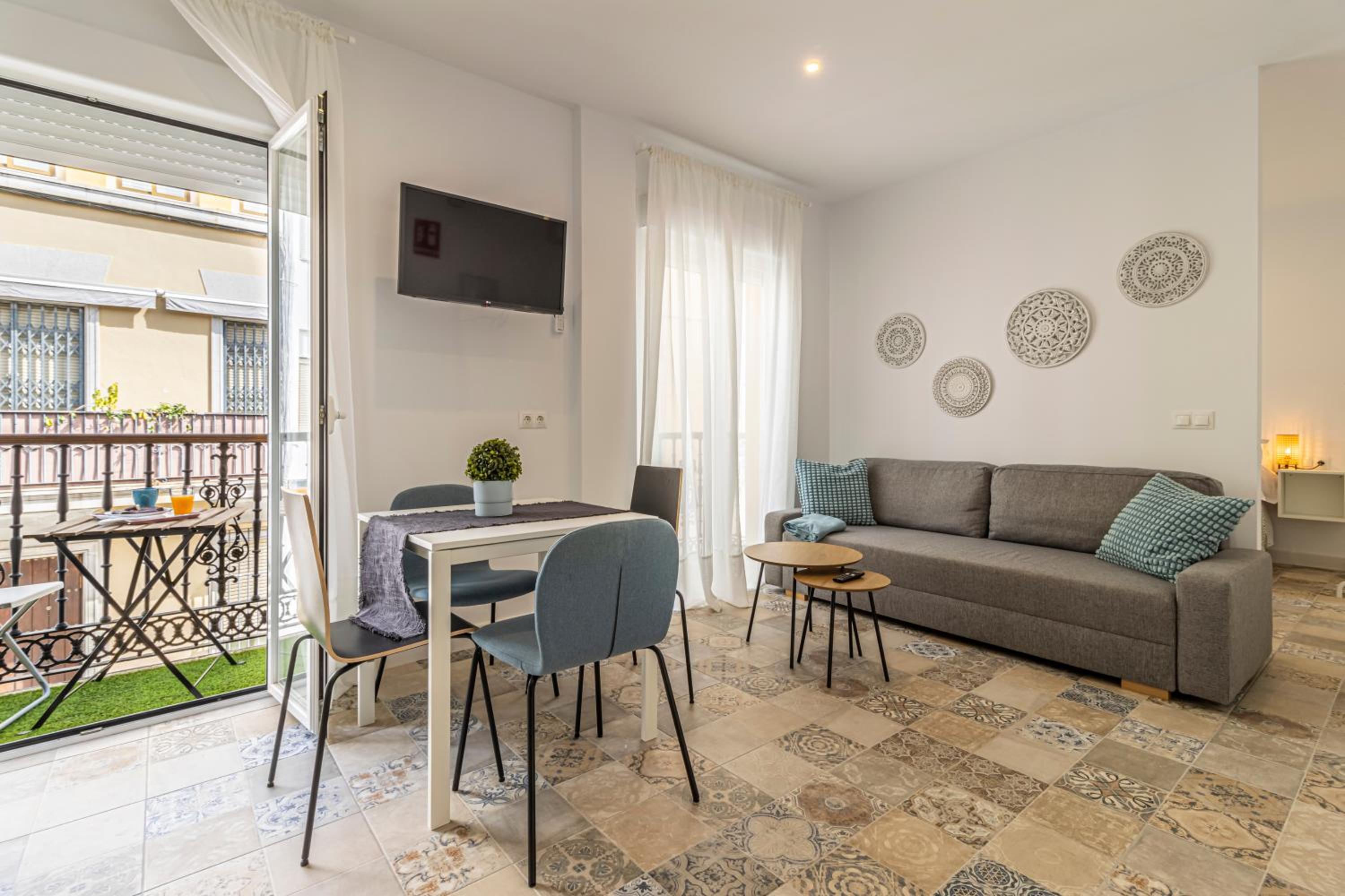 Apartamento Estudio con Balcón