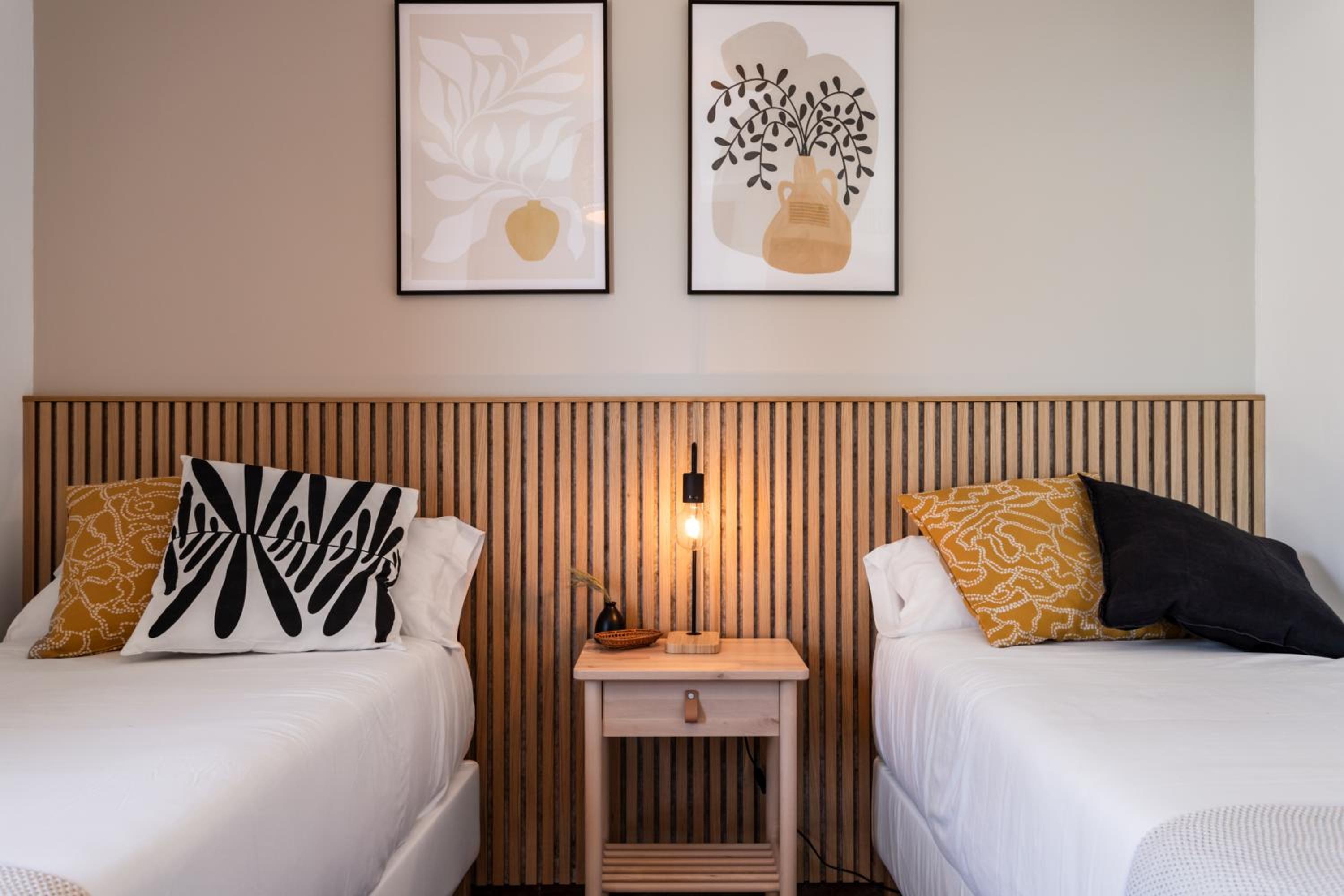 Apartamento de dos habitaciones