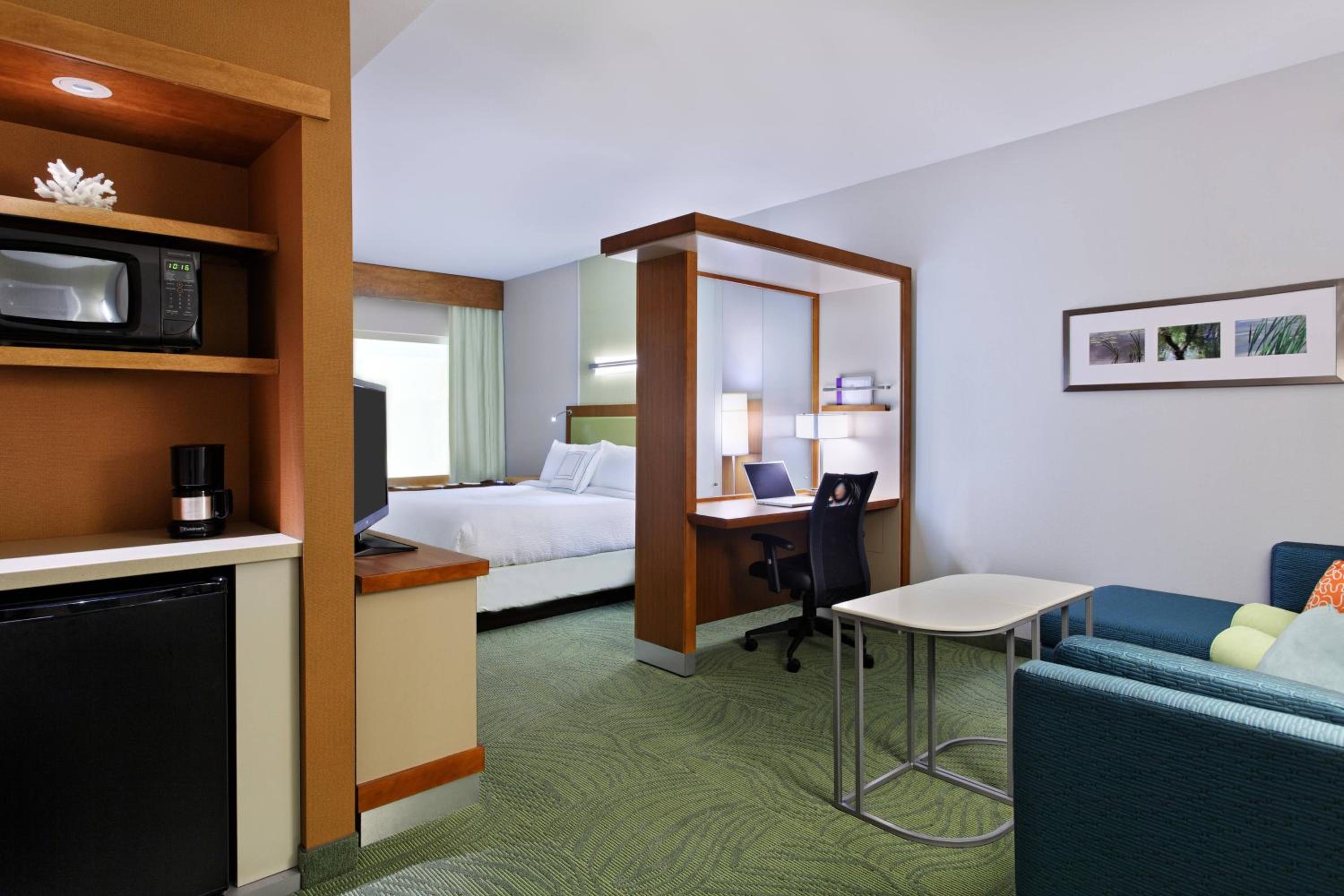 King Suite with Trundle Sofa - Hearing Accessible