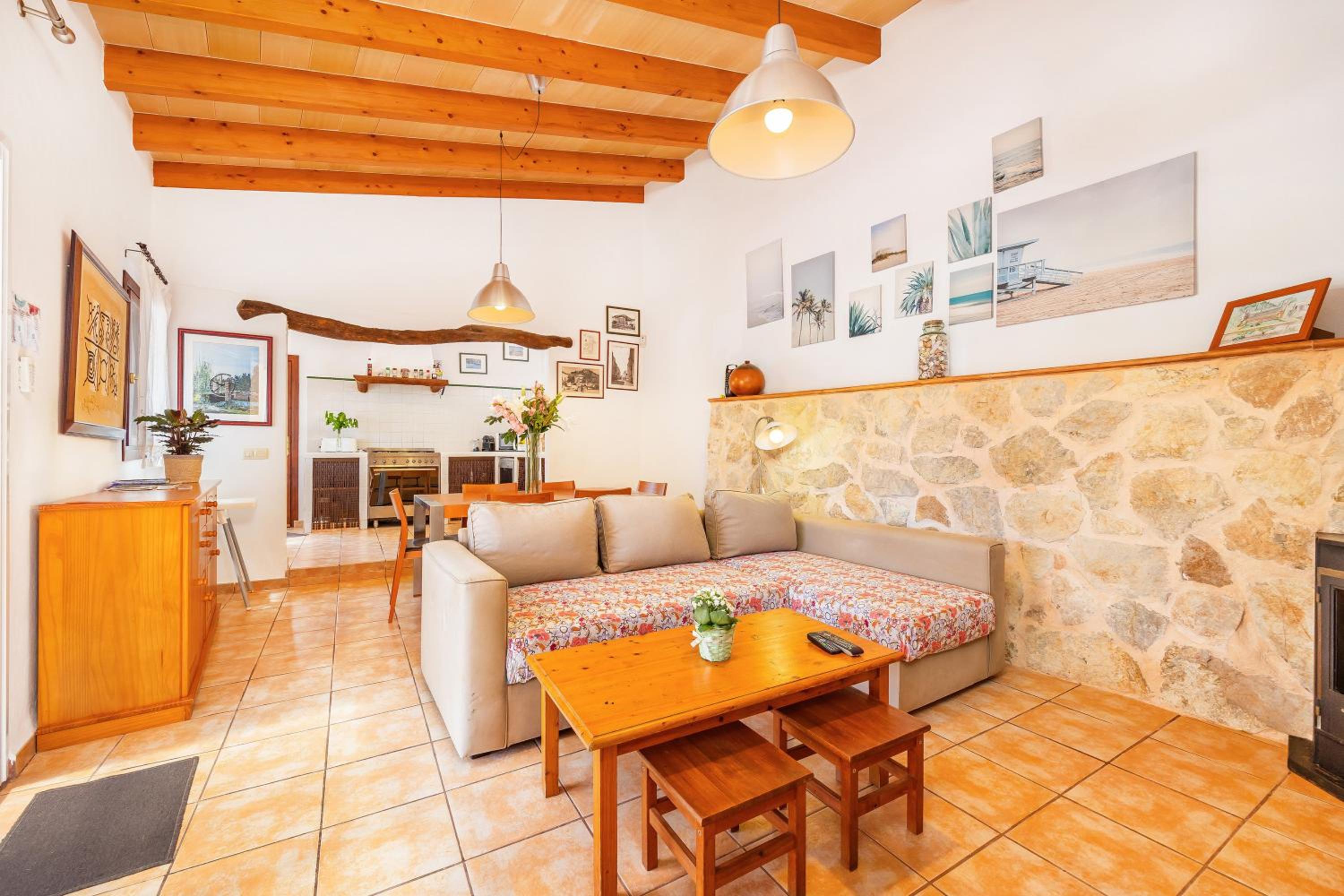 Villa con vistas al jardín