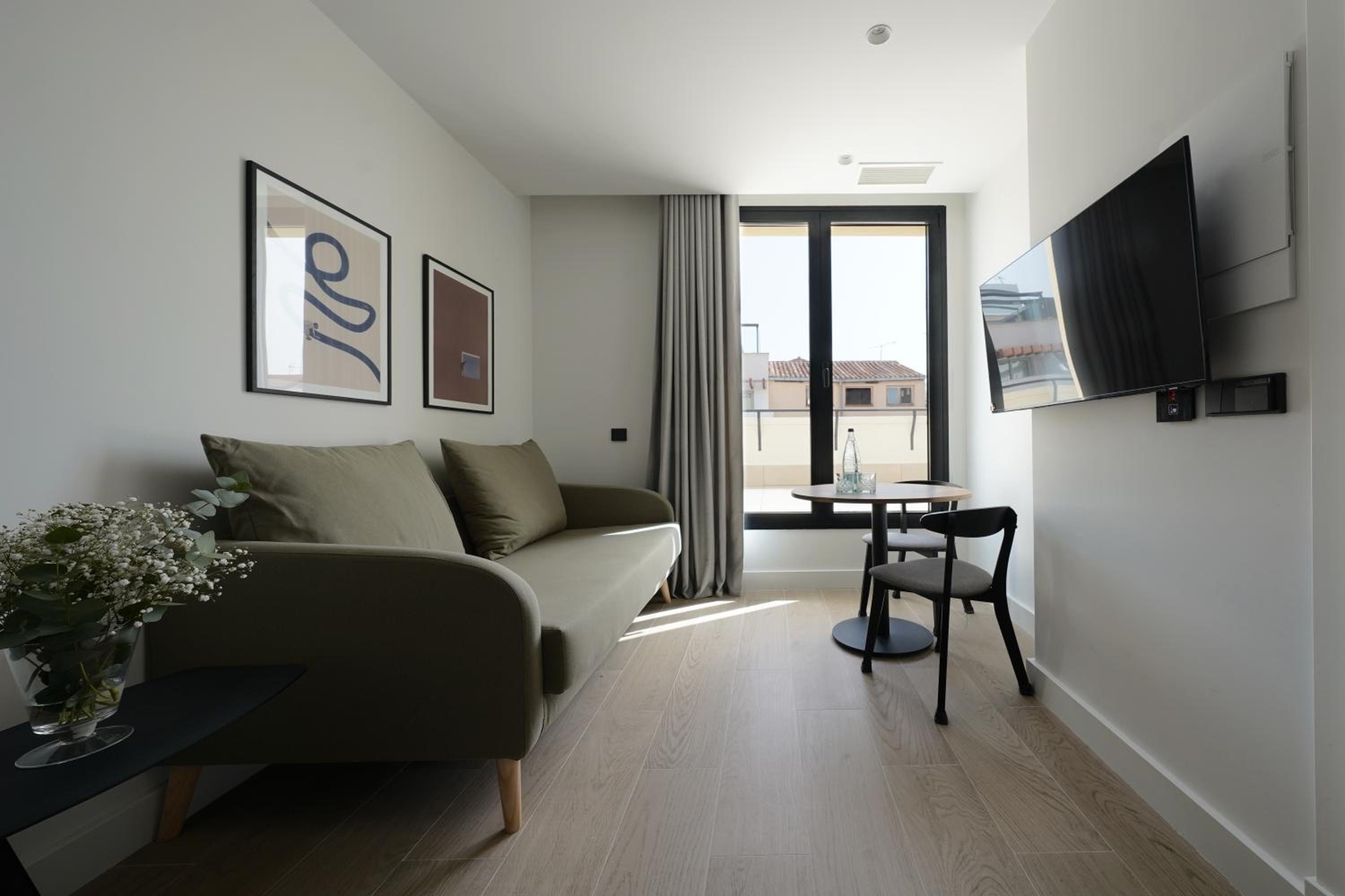 Apartamento de 1 habitación con terraza