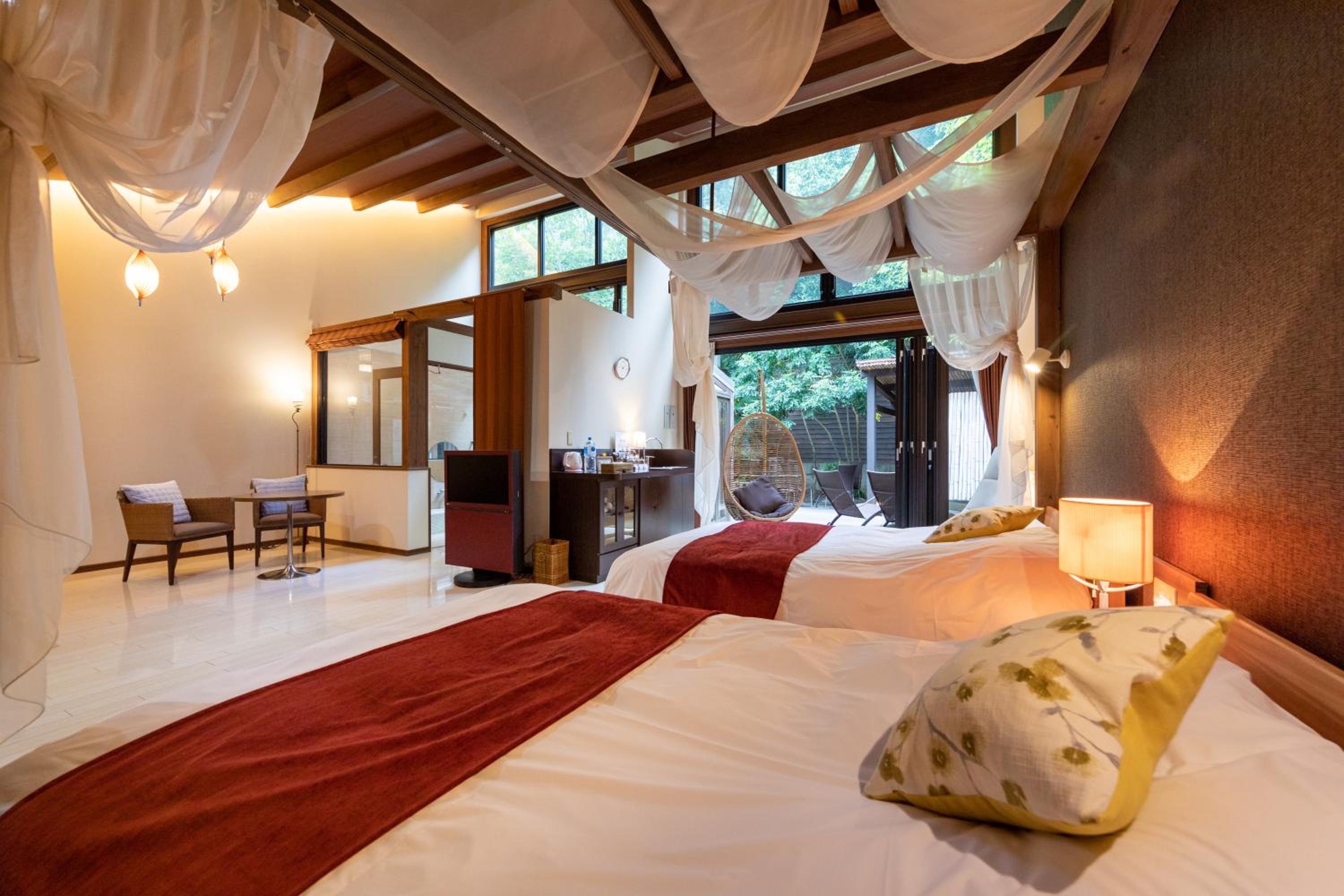 Cottage style room with open-air bath "Ajisai" photo 1