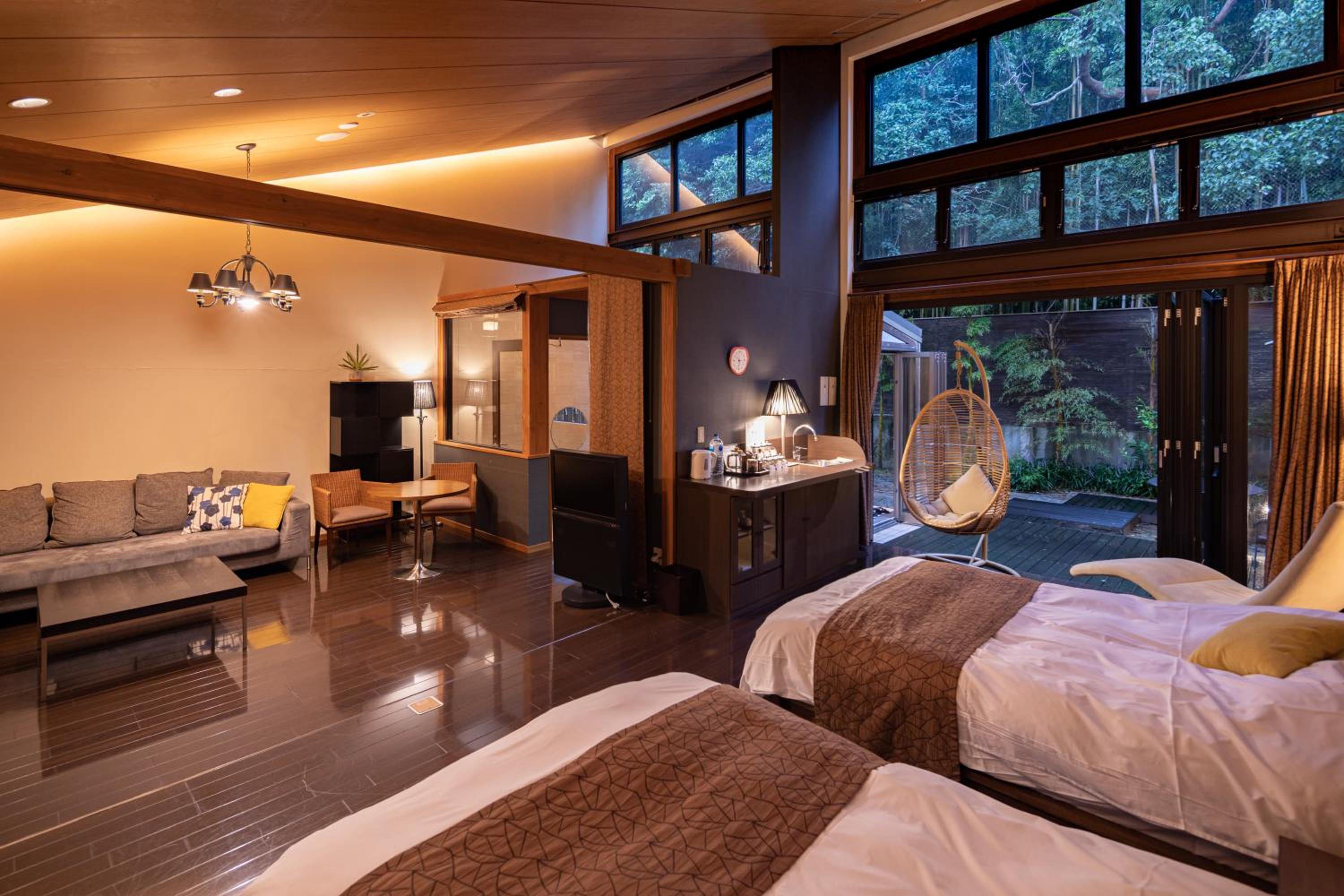 Cottage style room with open-air bath "Kakitsubata" photo 1