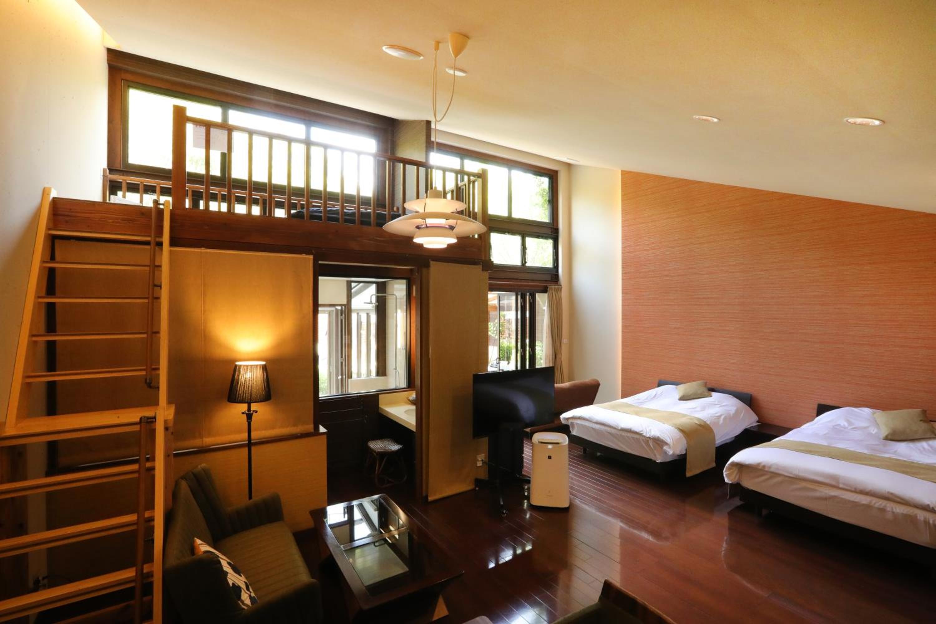 Cottage style room with open-air bath "Akihagi" photo 1