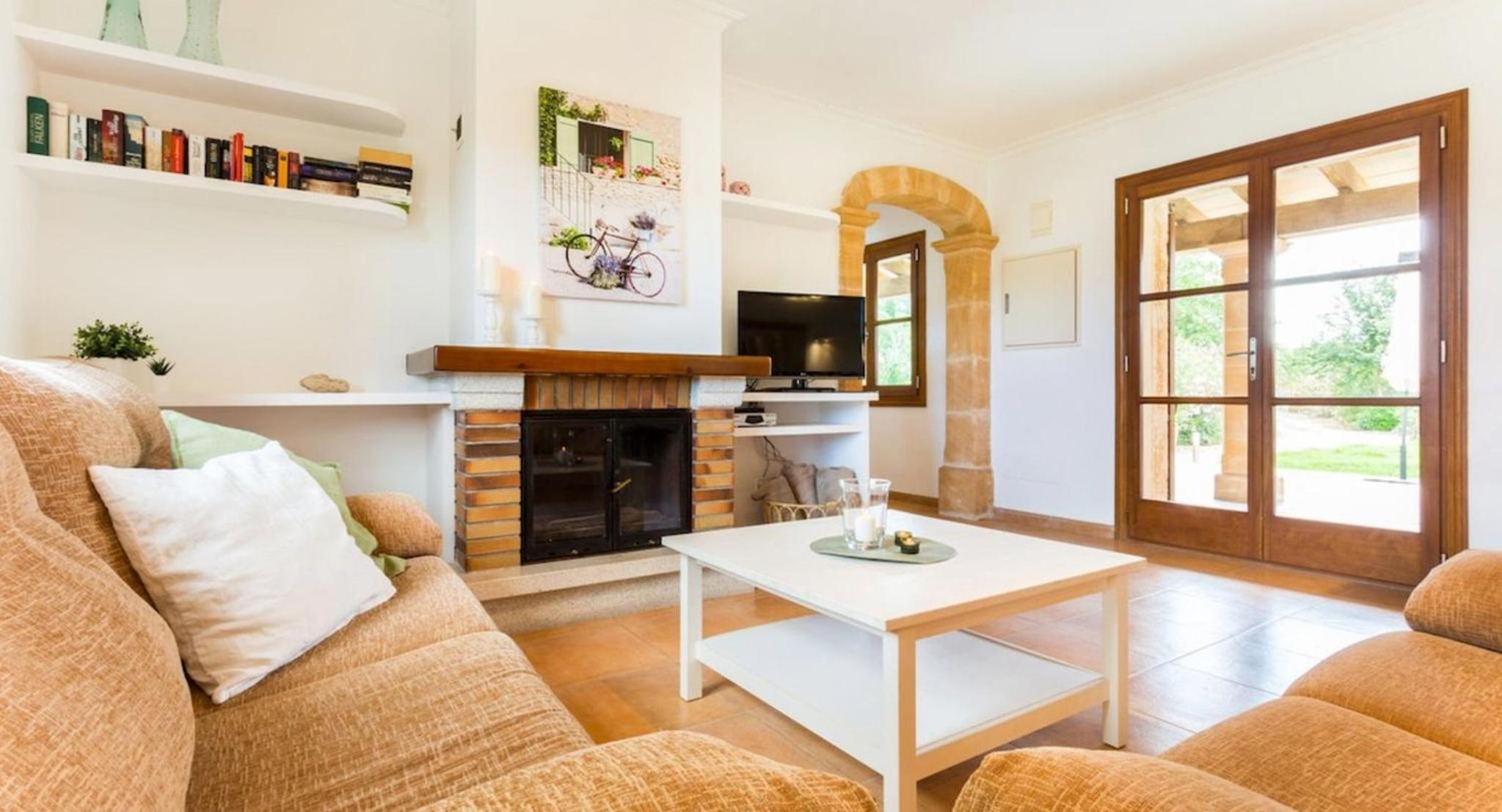 Villa con vistas al jardín