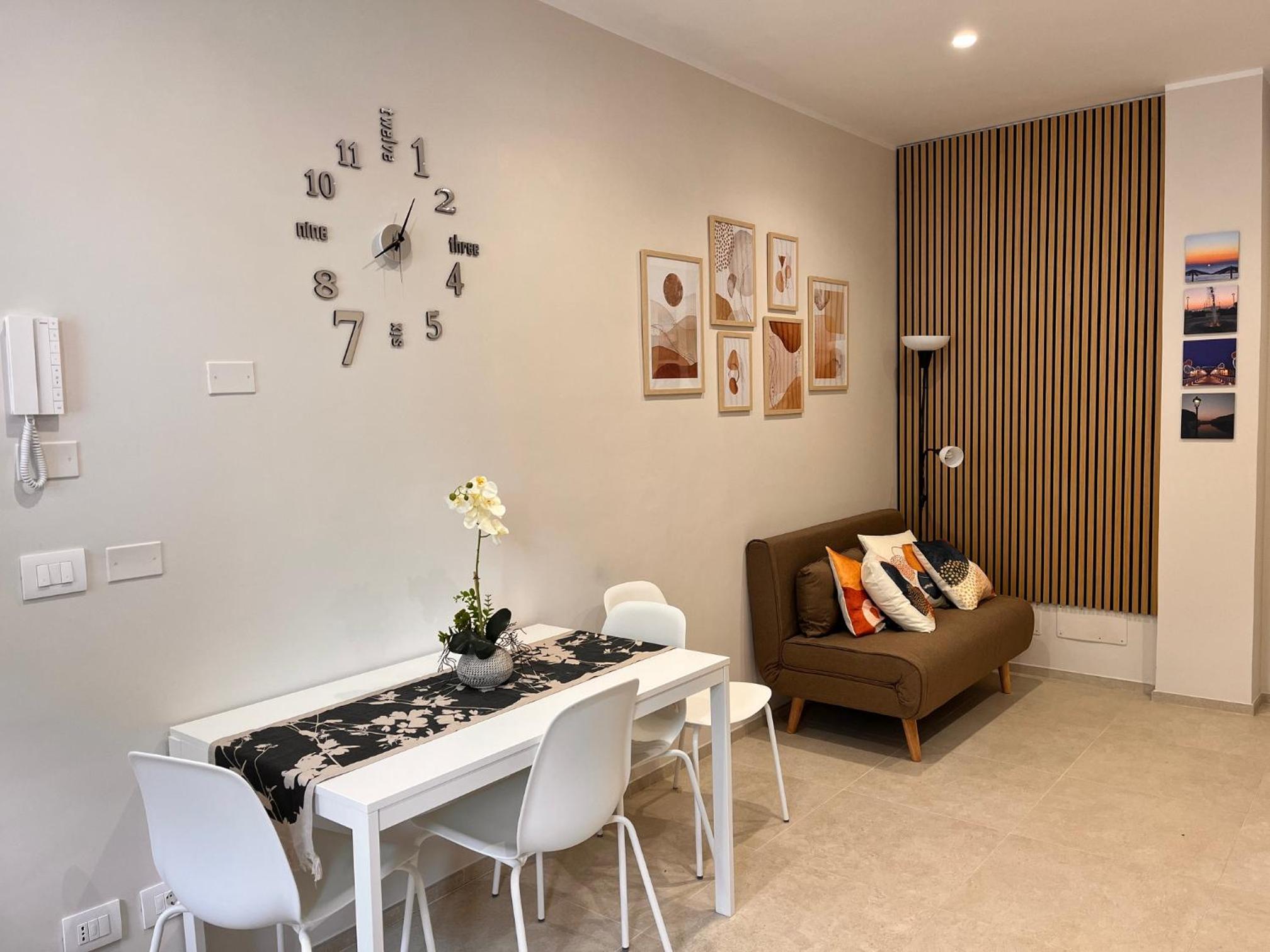 Deluxe One-Bedroom Apartment with Garden View