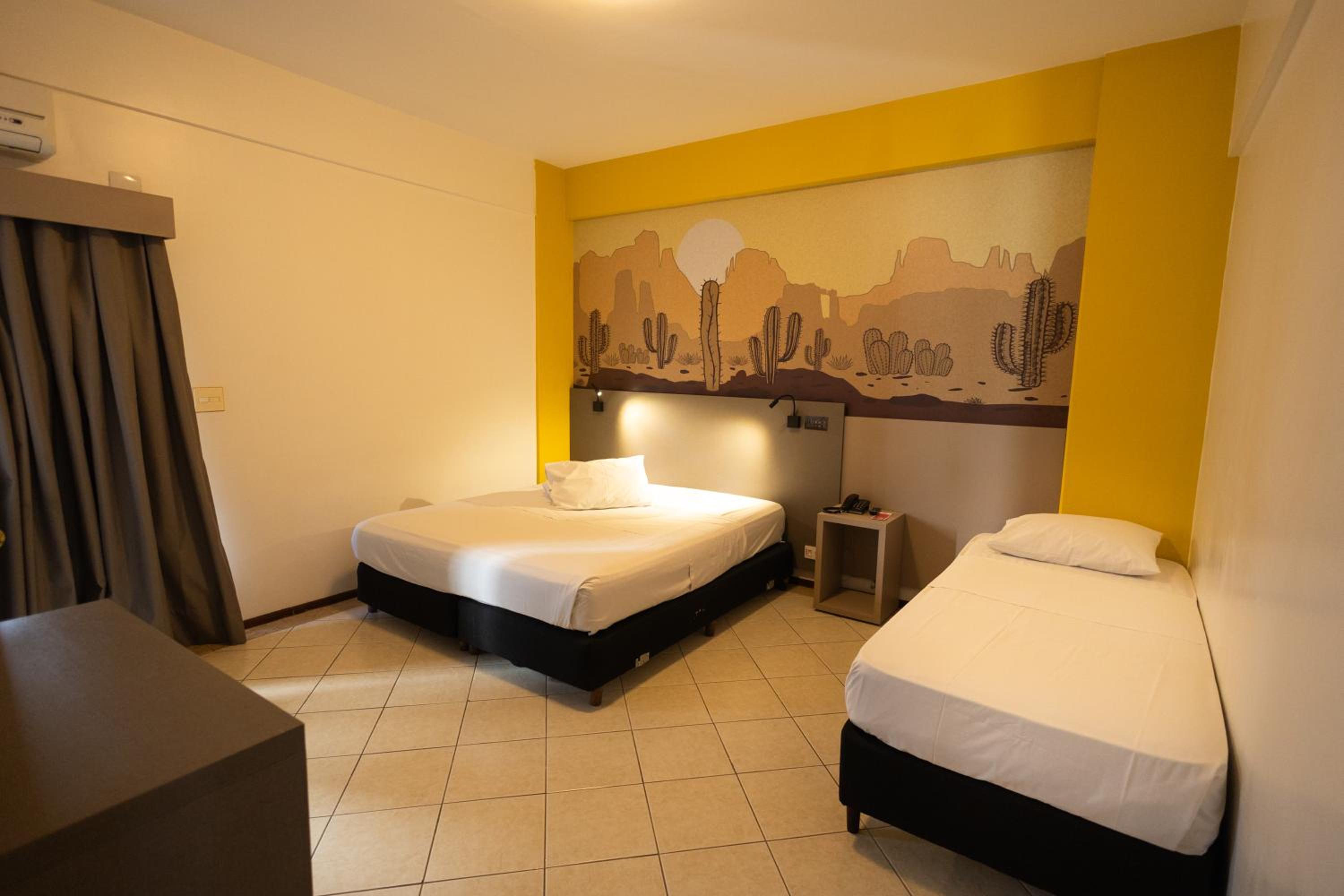 Standard Room with a Double Bed and a Single Bed