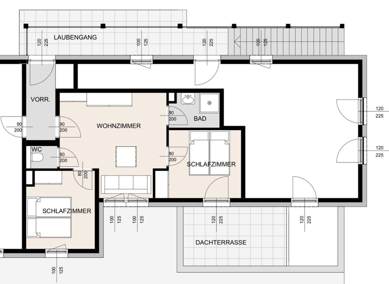 Two-Bedroom Apartment photo 2