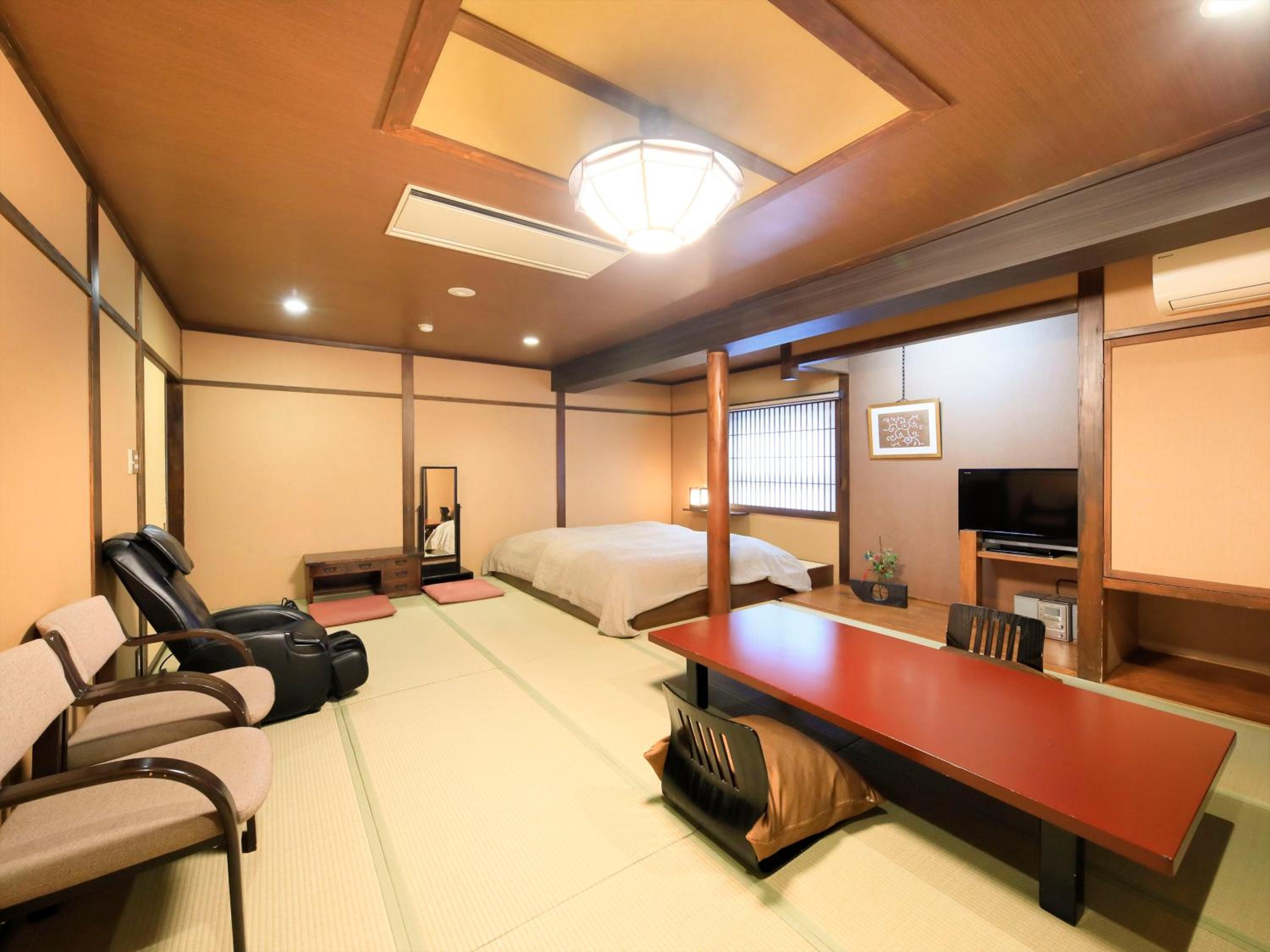 Japanese-Style Room with Low bed and Open Air Bath - Non-Smoking