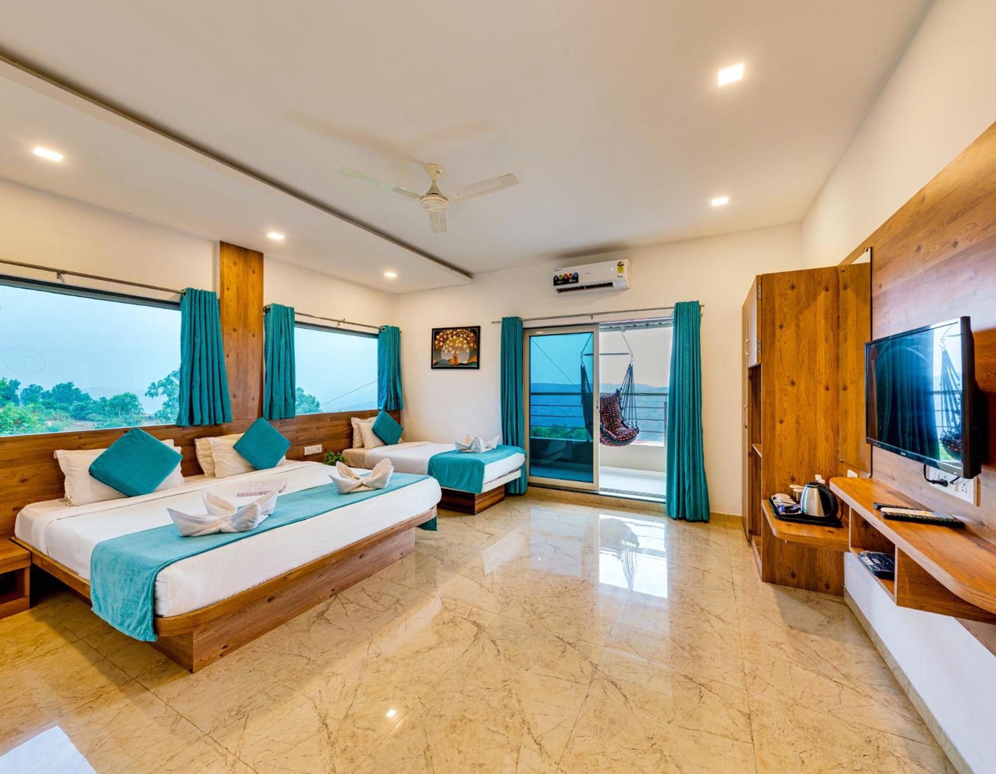 Family Room With Mountain View