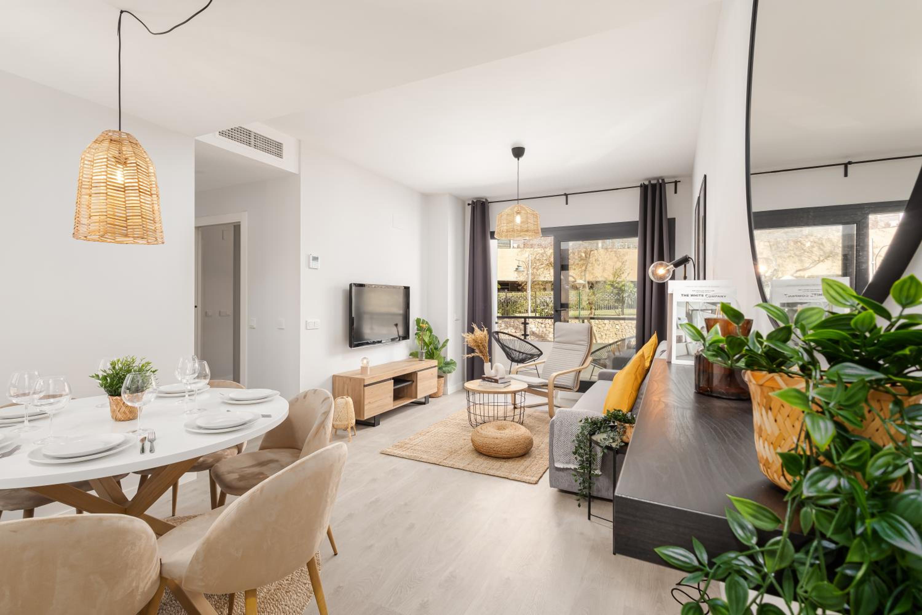 Apartamento de dos habitaciones