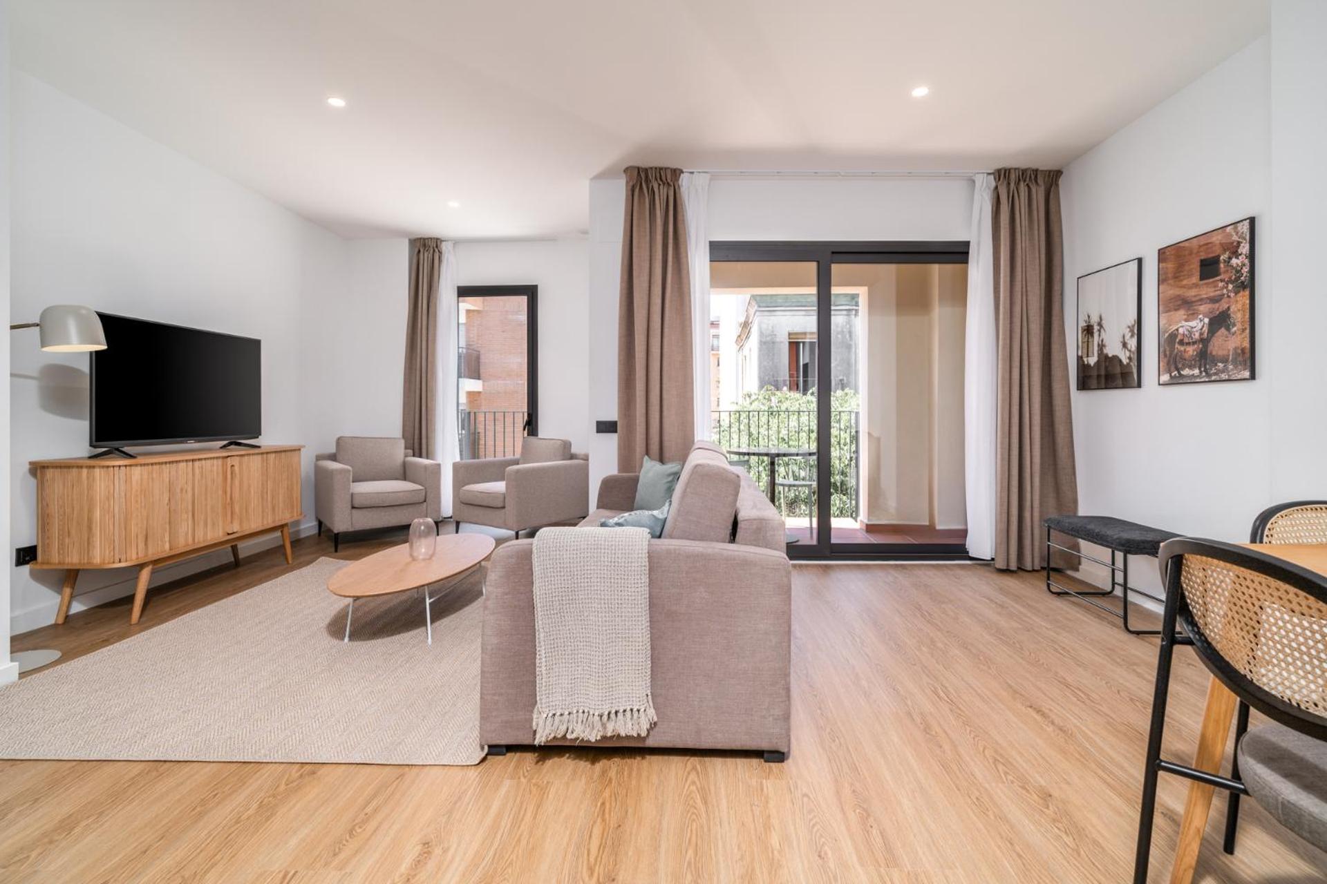 Apartamento Familiar de Dos Habitaciones con Terraza
