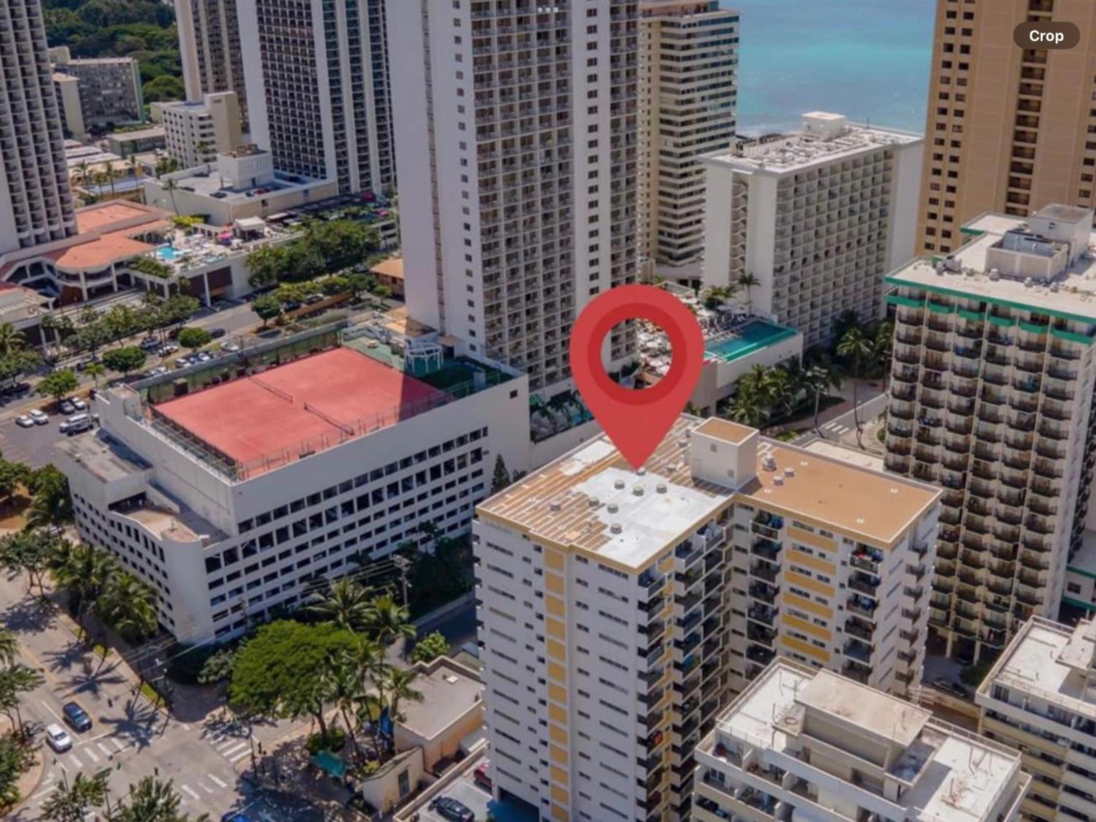 Aloha Waikiki Condo 2Beds, 2Baths, Free Parking.: Two-Bedroom Apartment with Partial Ocean View photo
