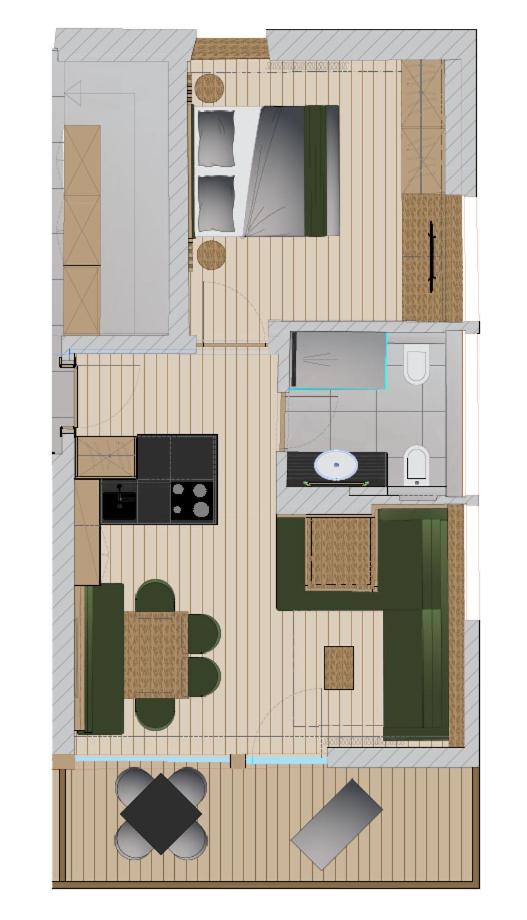 One-Bedroom Apartment With View photo 3