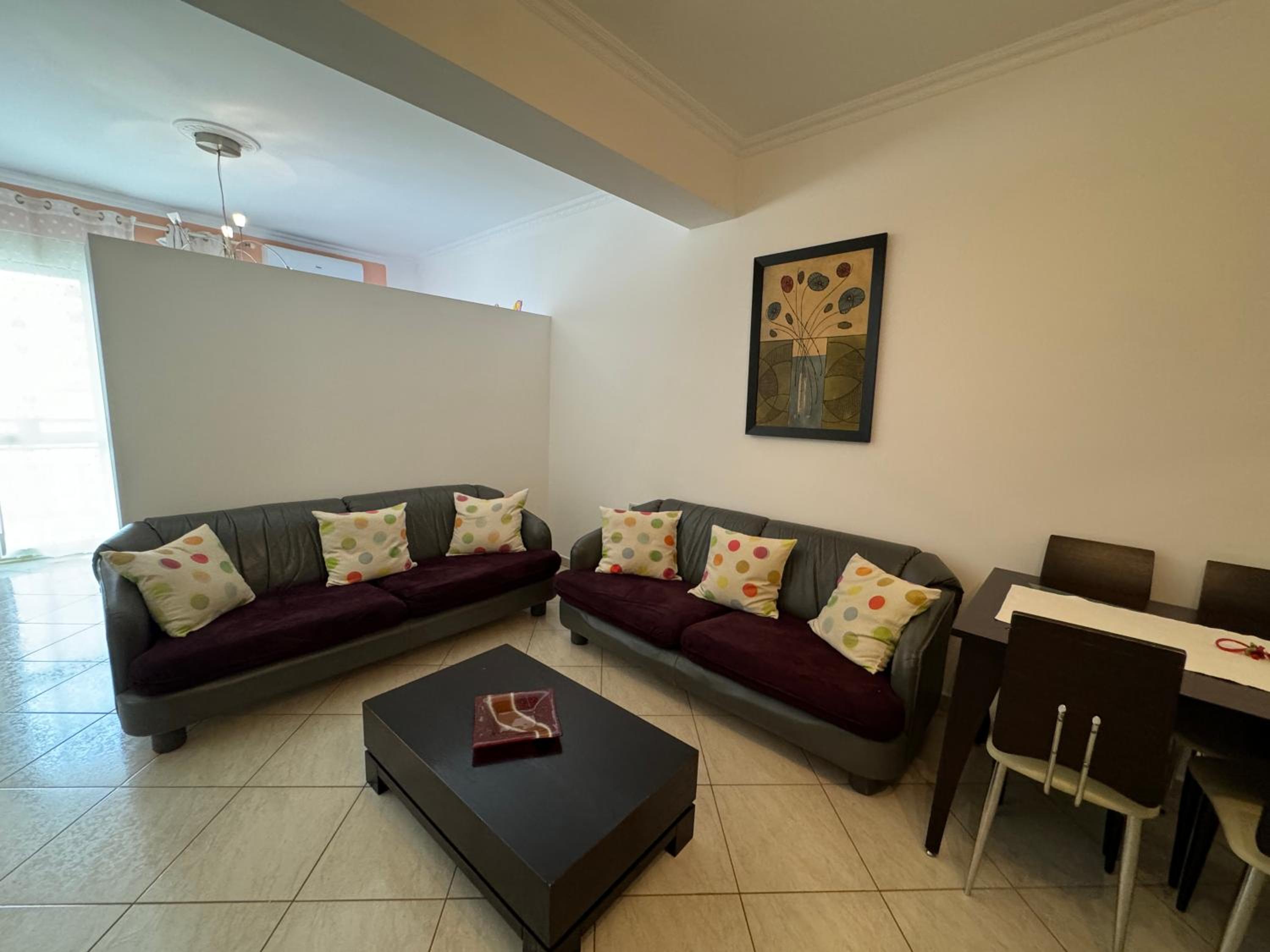 Two-Bedroom Apartment with Balcony and Sea View