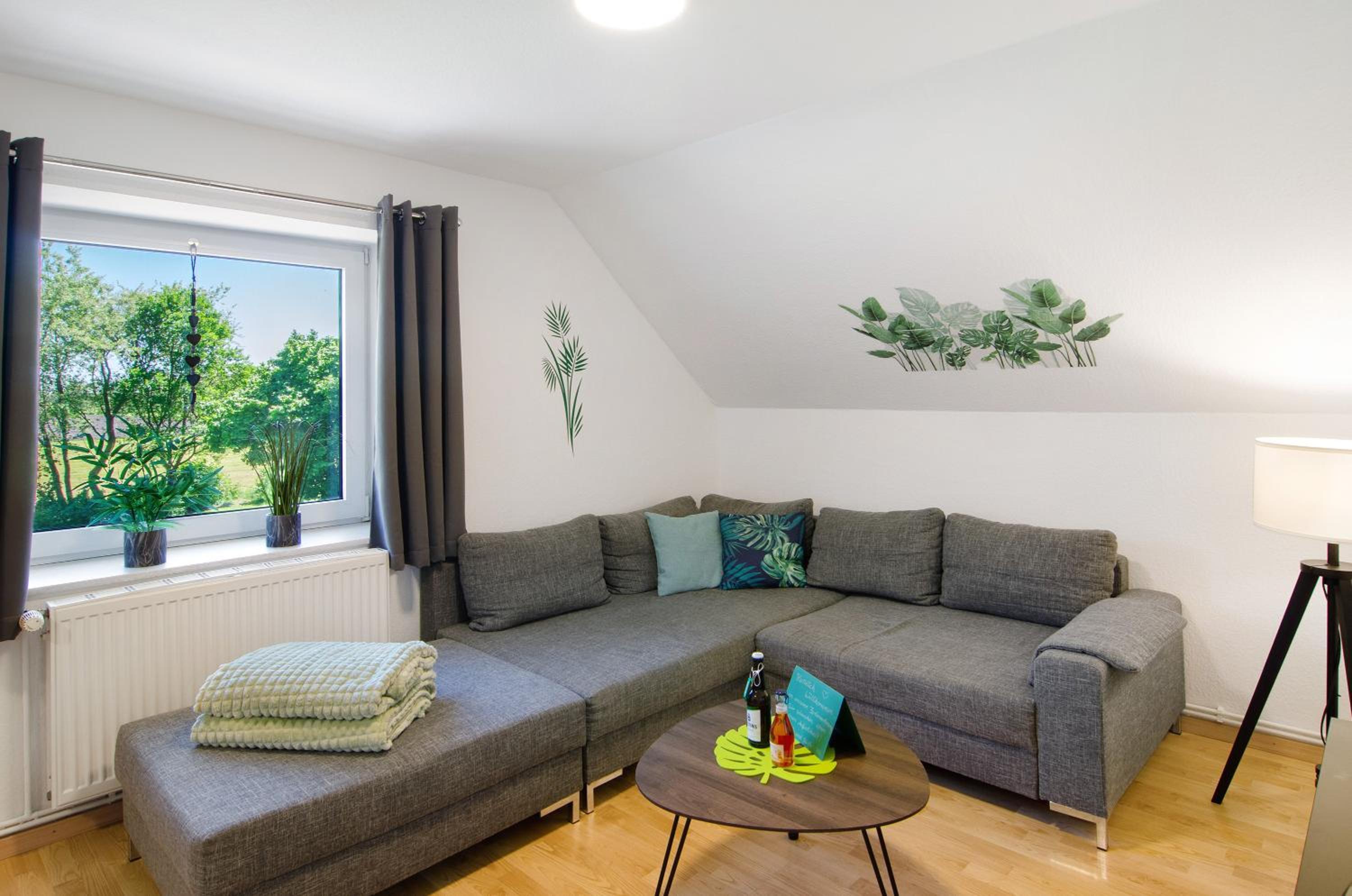 One-Bedroom Apartment with Garden View