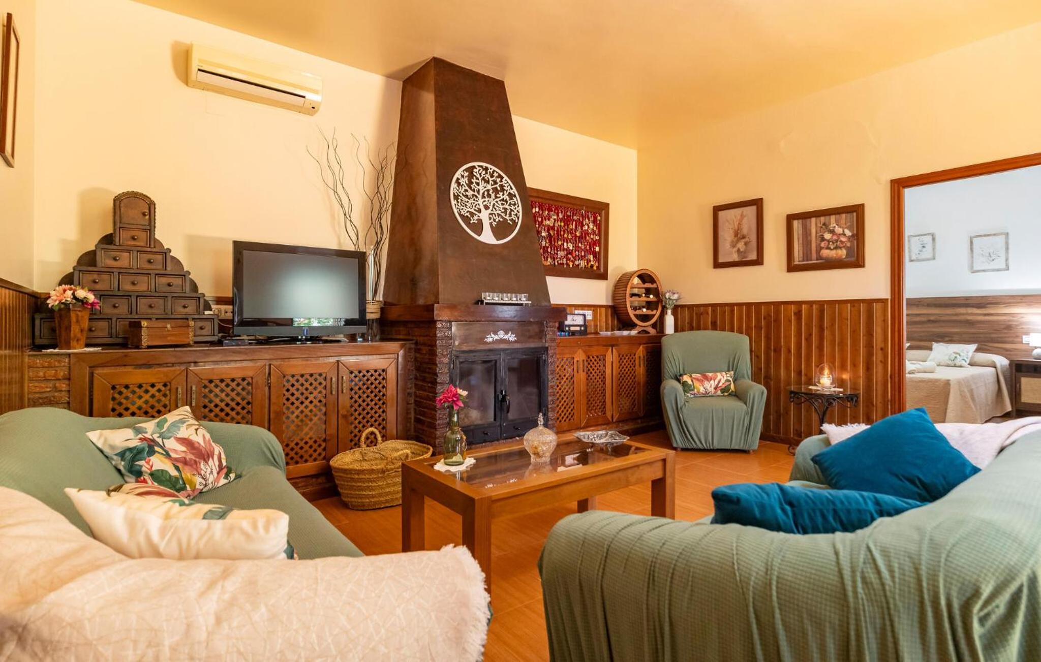 Casa de vacaciones de cuatro habitaciones.