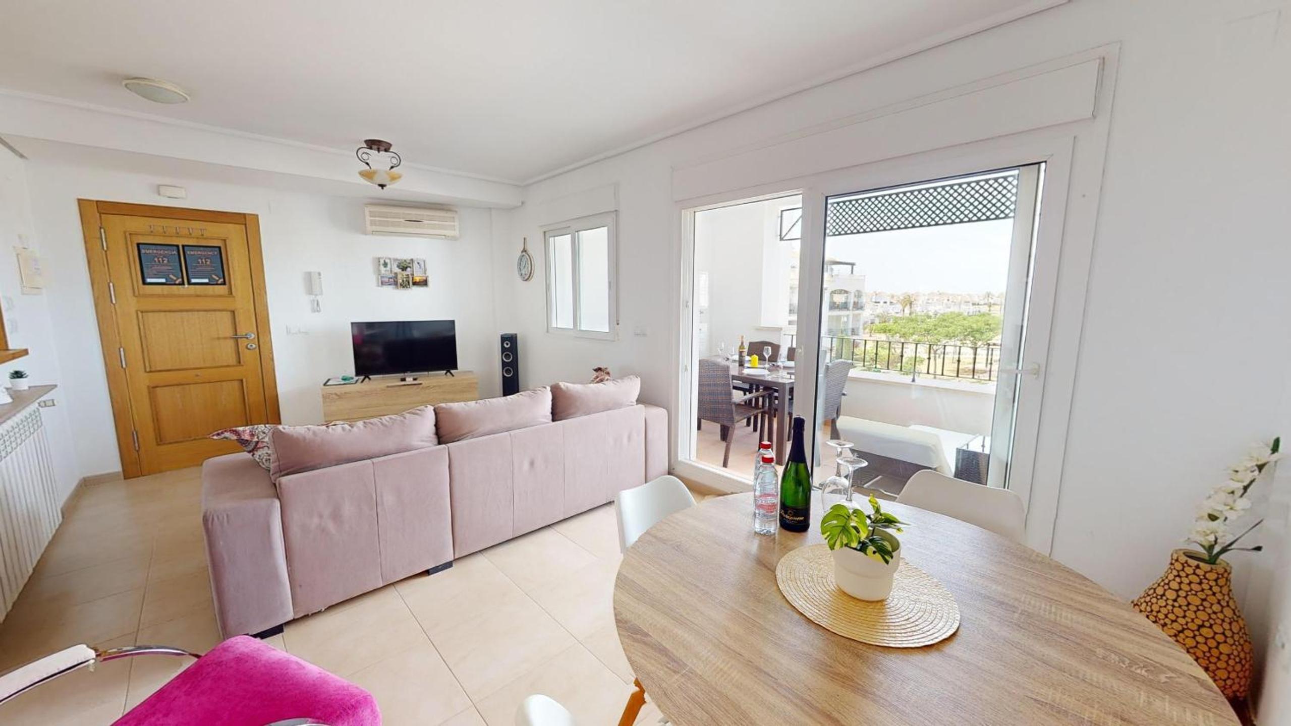 Apartamento de dos habitaciones